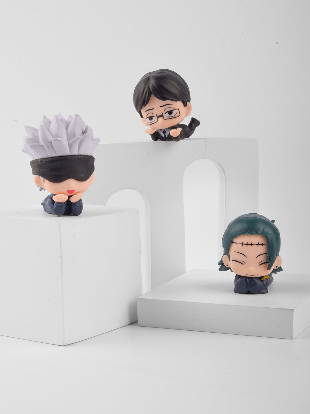 COMICSENSE Kids Set Of 3 Strongest, Assistant & Curse Kawaii Anime Figure, Blue
COMICSENSE Kids Set Of 3 Strongest, Assistant & Curse Kawaii Anime Figure, Blue