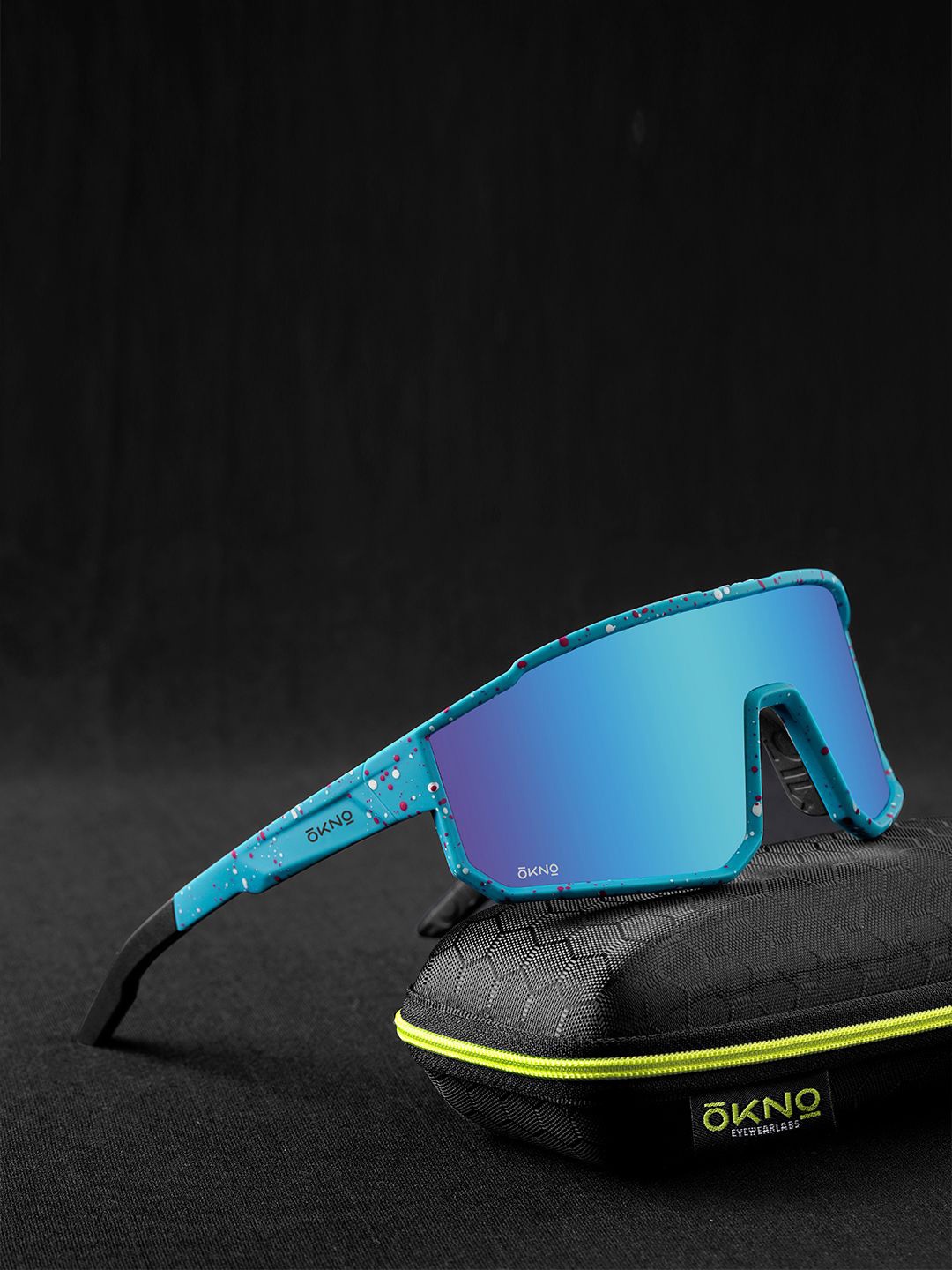 OKNO Unisex Sports Sunglasses with Polarised and UV Protected Lens OKNOTREKKJAC9, Blue
OKNO Unisex Sports Sunglasses with Polarised and UV Protected Lens OKNOTREKKJAC9, Blue