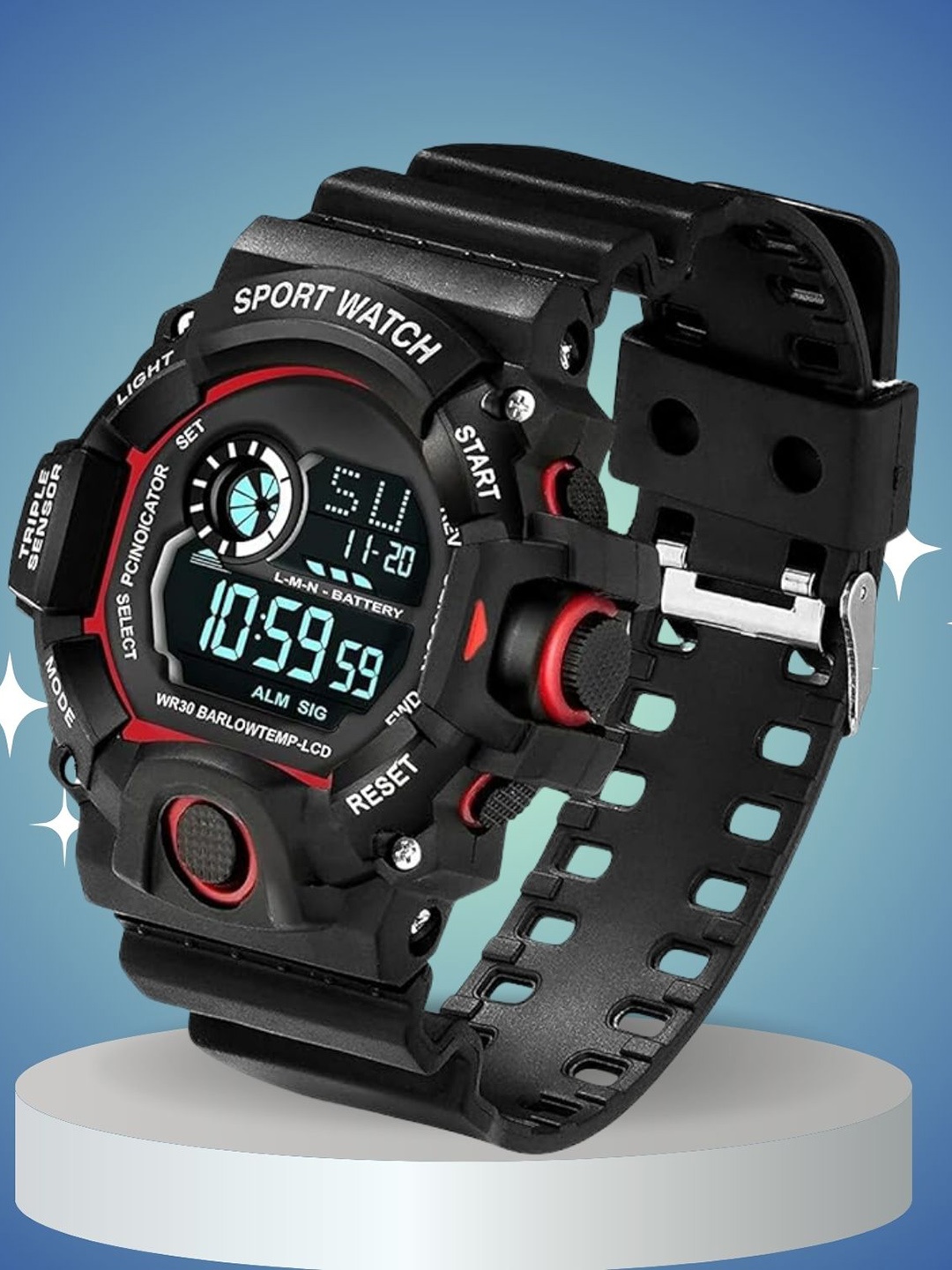 SWADESI STUFF Kids Dial & Bracelet Style Straps Digital Automatic Watch SDS 760 RED 9
SWADESI STUFF Kids Dial & Bracelet Style Straps Digital Automatic Watch SDS 760 RED 9
