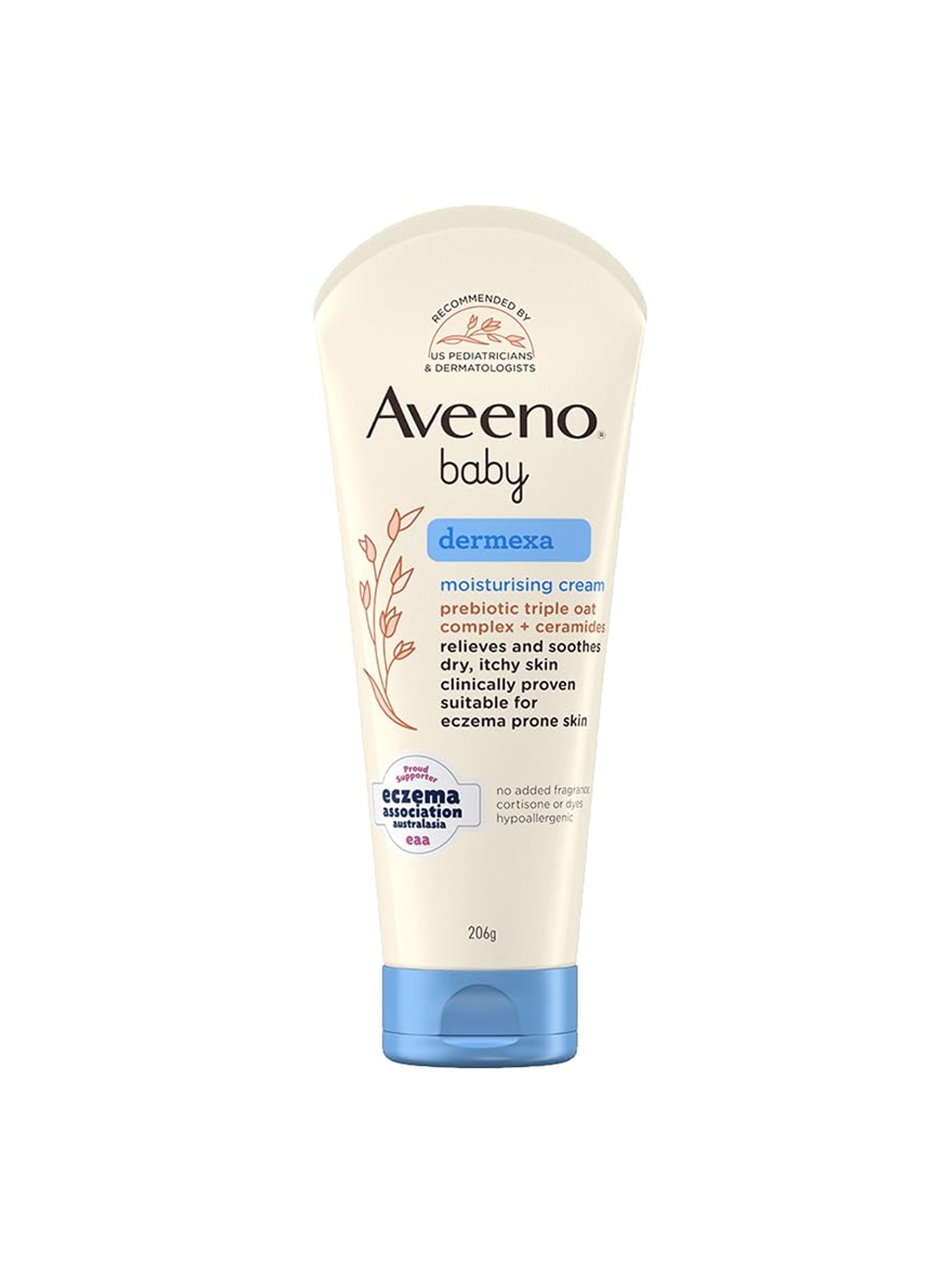 Aveeno Baby Dermexa Moisturizing Cream with Prebiotic Triple Oat Complex & Ceramide - 206g, Off white
Aveeno Baby Dermexa Moisturizing Cream with Prebiotic Triple Oat Complex & Ceramide - 206g, Off white