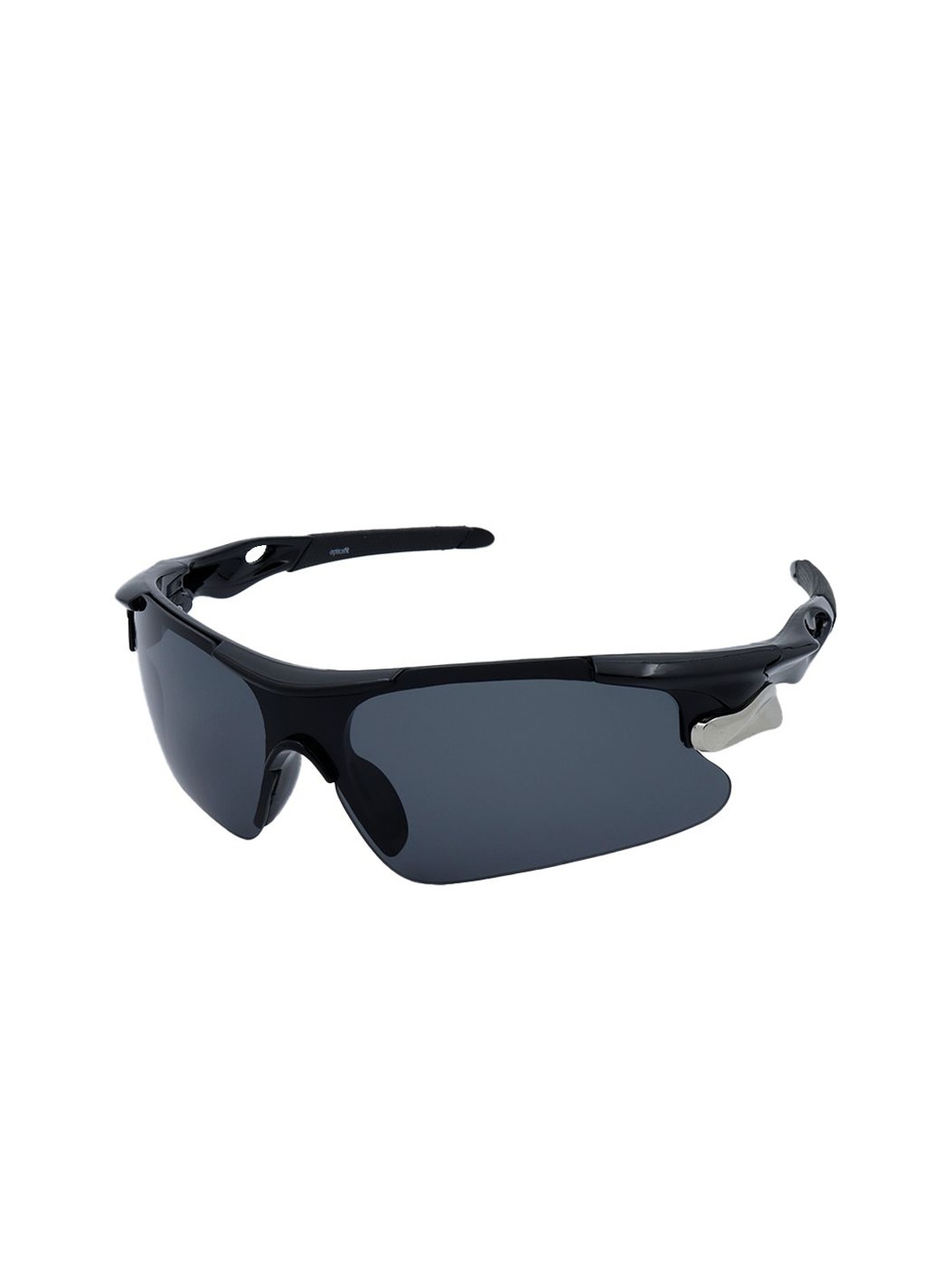 Opticsfit Unisex Sports Sunglasses with Polarised and UV Protected Lens, Black
Opticsfit Unisex Sports Sunglasses with Polarised and UV Protected Lens, Black