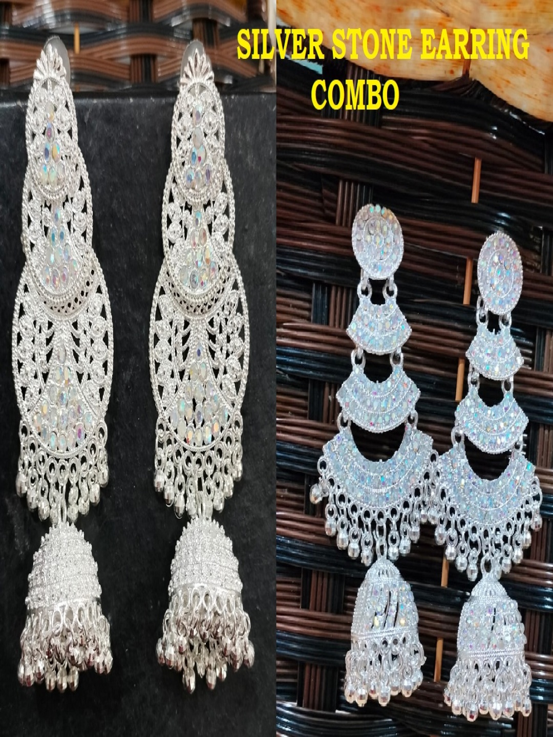 JMBW INTERNATIONAL Silver-Plated Dome Shaped Antique Artificial Beads Jhumkas Earrings
JMBW INTERNATIONAL Silver-Plated Dome Shaped Antique Artificial Beads Jhumkas Earrings