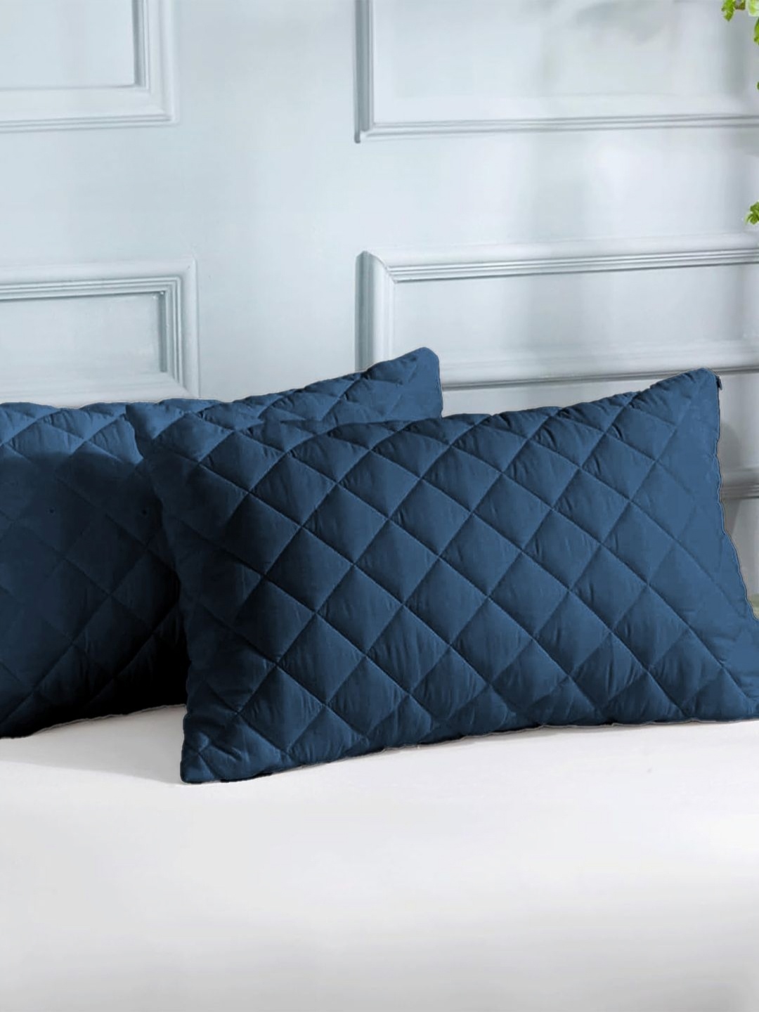 LINENWALAS Happy Sleeping Navy Blue 2 Pieces Abstract Pure Cotton Rectangle Pillow Covers
LINENWALAS Happy Sleeping Navy Blue 2 Pieces Abstract Pure Cotton Rectangle Pillow Covers
