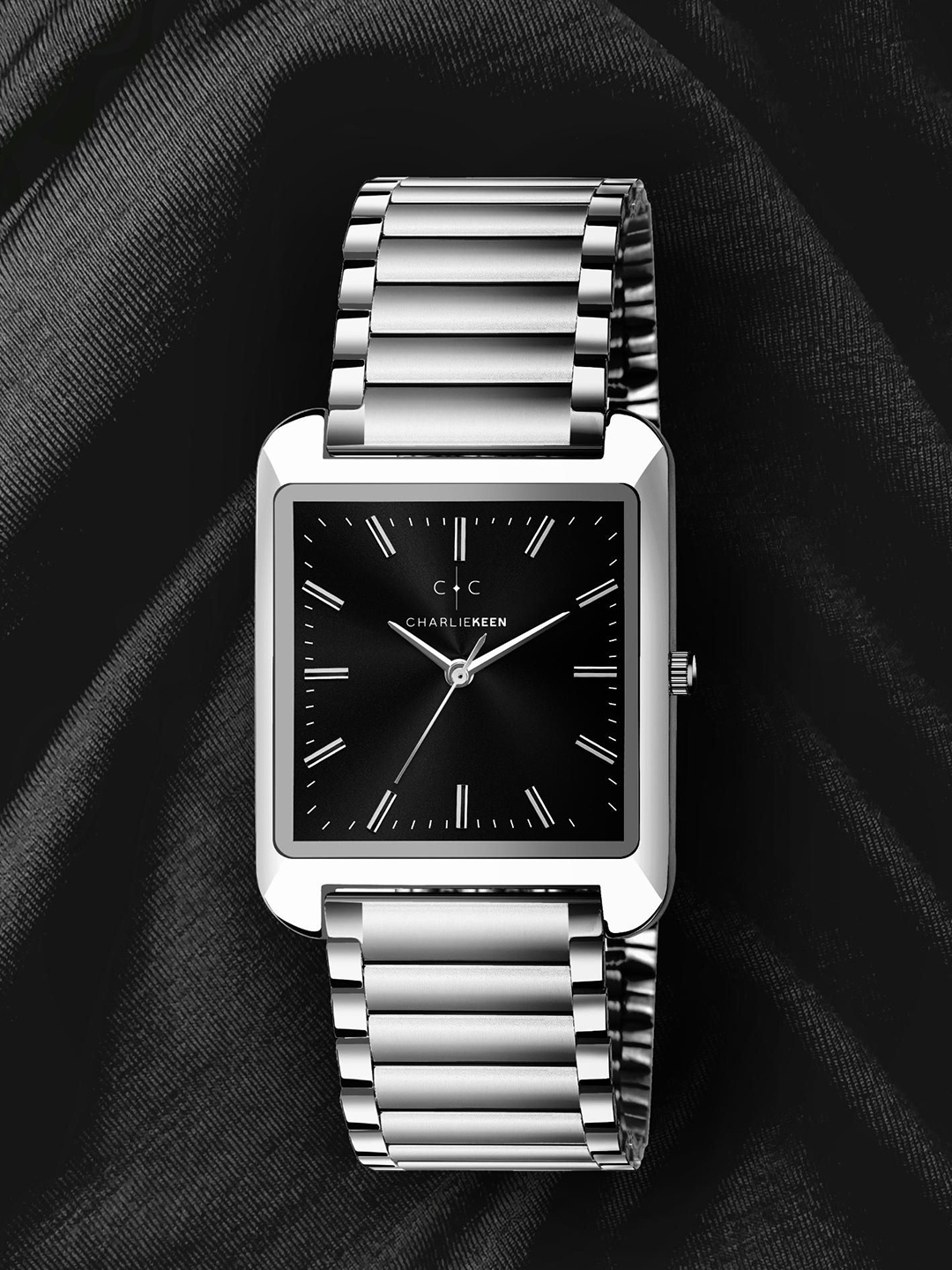 CHARLIEKEEN Men Brass Dial & Stainless Steel Straps Analogue Watch CC-GSQ010-BLK-CH, Black
CHARLIEKEEN Men Brass Dial & Stainless Steel Straps Analogue Watch CC-GSQ010-BLK-CH, Black