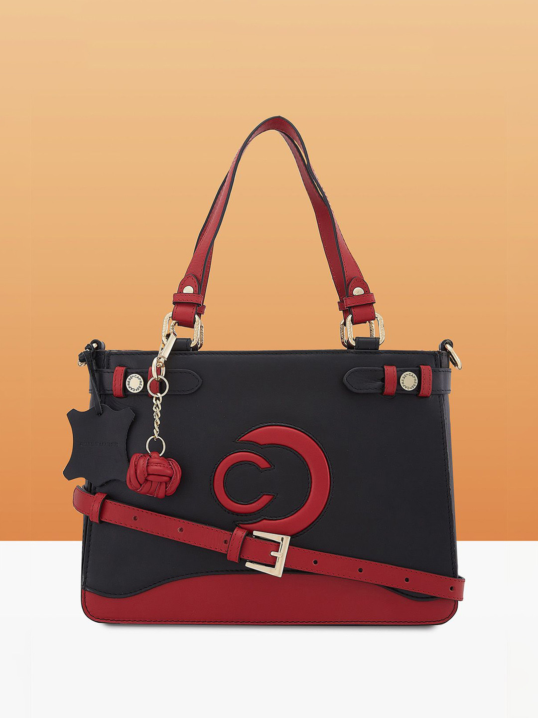 Caprese Minimal Formal Women Black Medium Satchel Bag
Caprese Minimal Formal Women Black Medium Satchel Bag