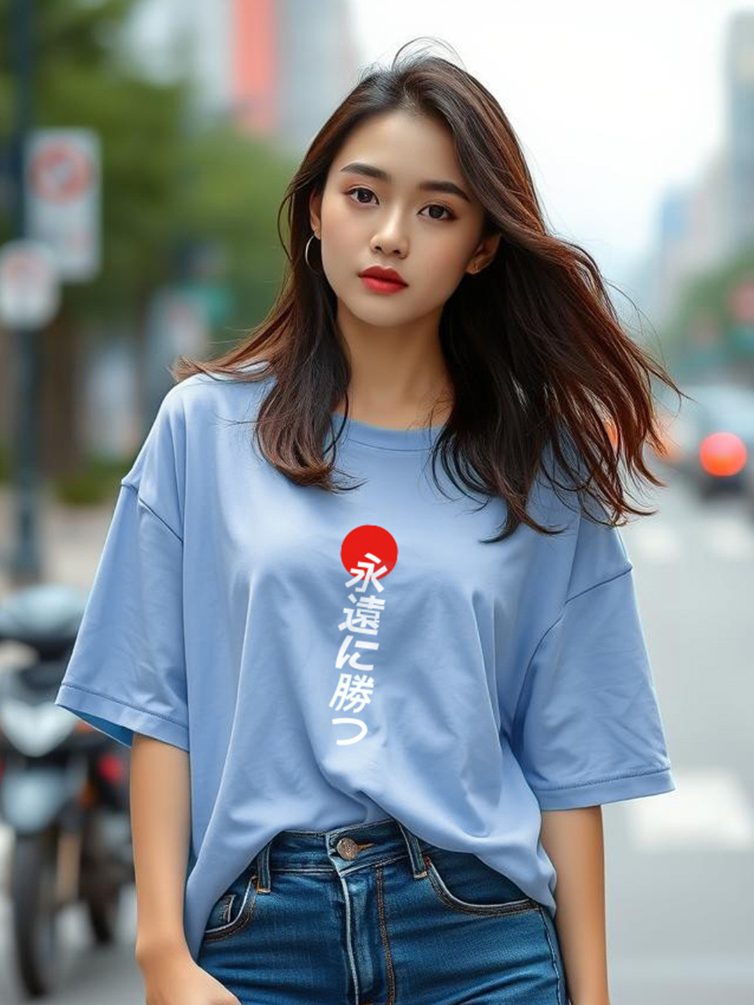 TOGS & TERRE Women Typography Printed Round Neck Cotton Relaxed Fit T-shirt, Blue
TOGS & TERRE Women Typography Printed Round Neck Cotton Relaxed Fit T-shirt, Blue