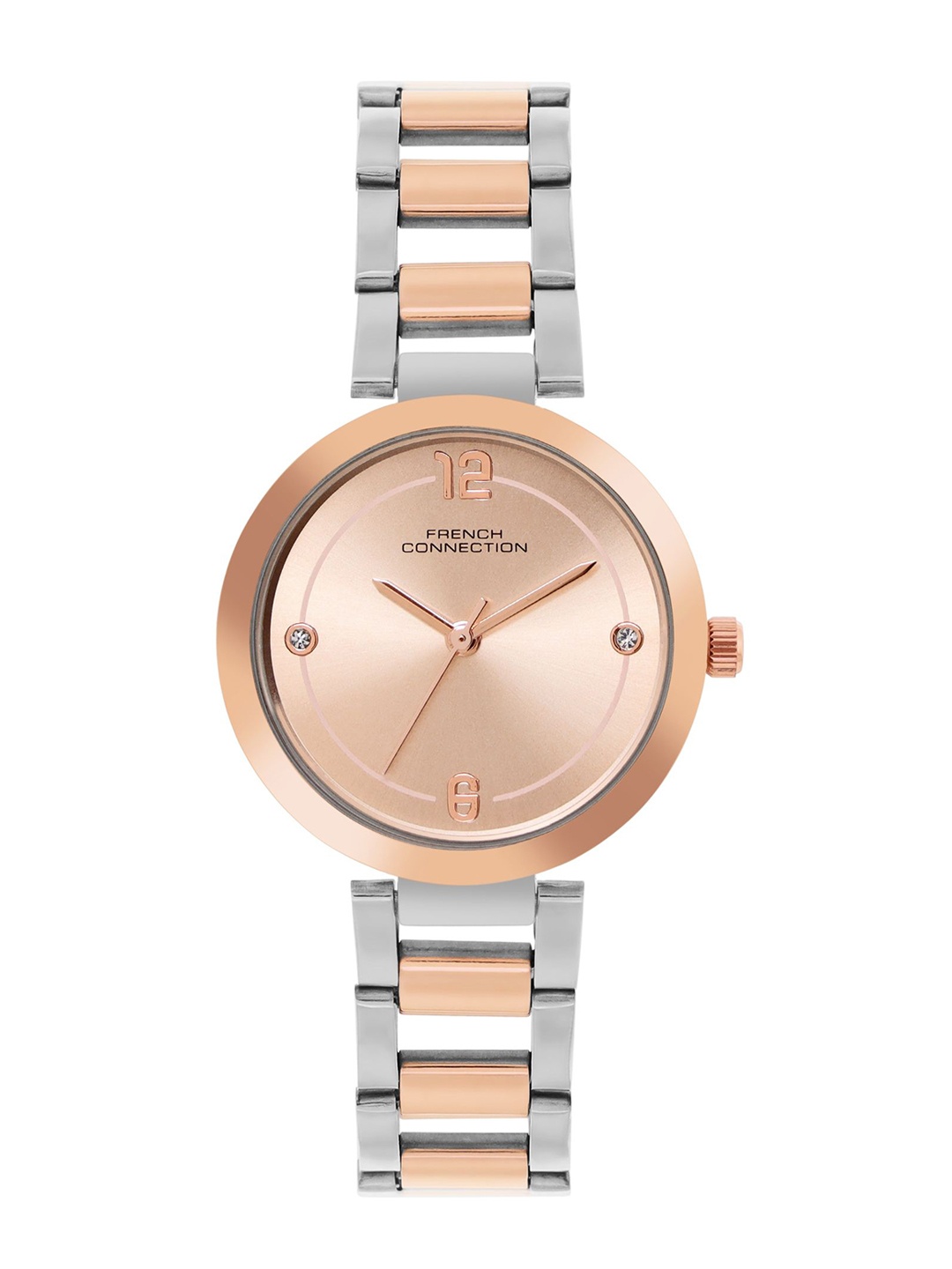French Connection Women Dial & Stainless Steel Bracelet Style Straps Analogue Watch FCN01C, Rose gold
French Connection Women Dial & Stainless Steel Bracelet Style Straps Analogue Watch FCN01C, Rose gold