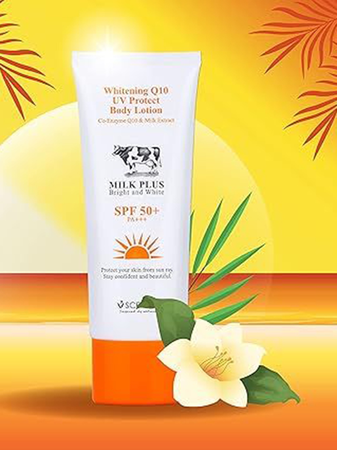 Scentio Milk Plus Organic Whitening Q10 UV Protect Body Lotion For Sun Protection- 100 ml, White
Scentio Milk Plus Organic Whitening Q10 UV Protect Body Lotion For Sun Protection- 100 ml, White