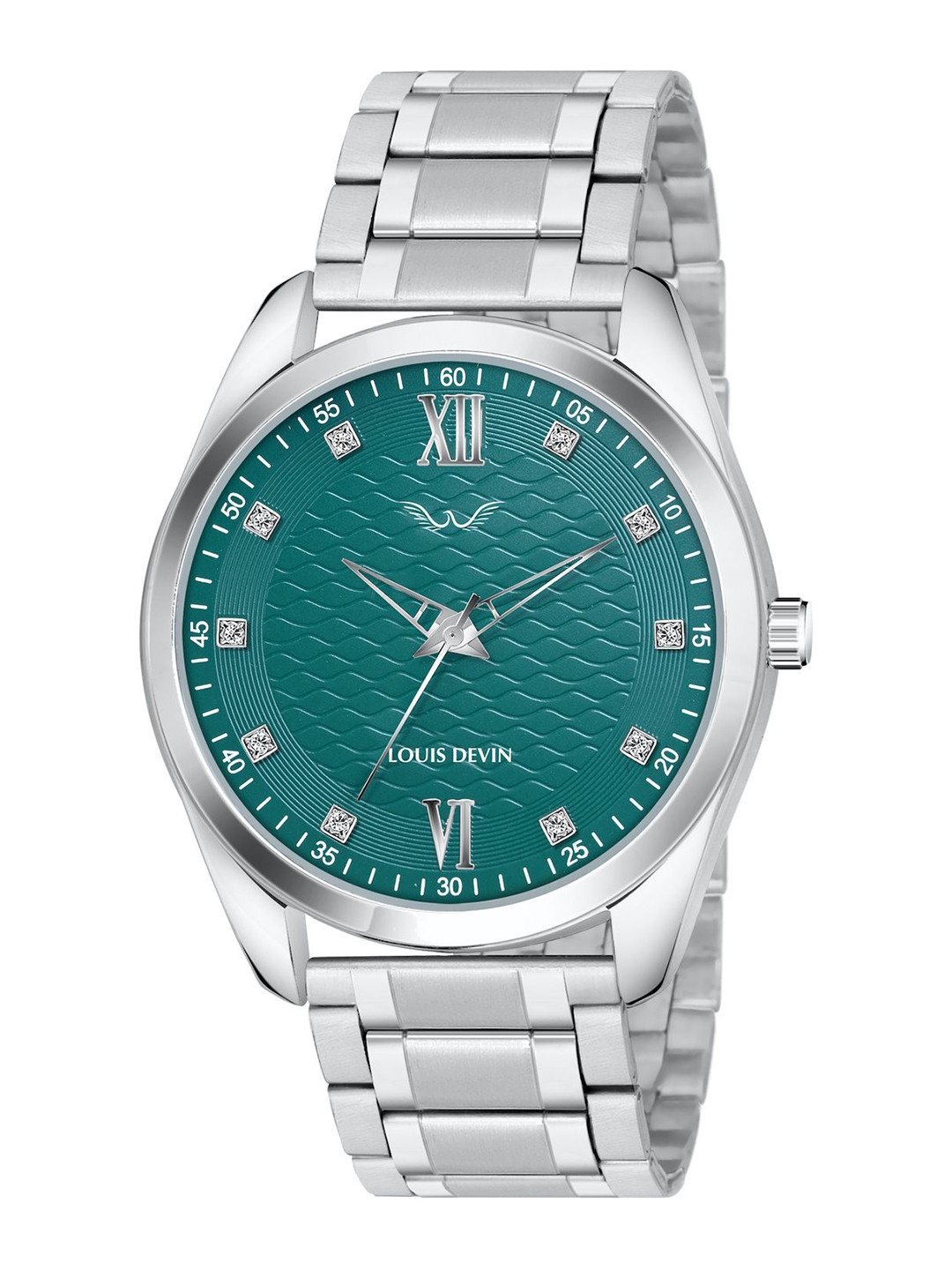 LOUIS DEVIN Men Dial & Bracelet Style Straps Analogue Watch LD-GR062-GRN-CH, Green
LOUIS DEVIN Men Dial & Bracelet Style Straps Analogue Watch LD-GR062-GRN-CH, Green