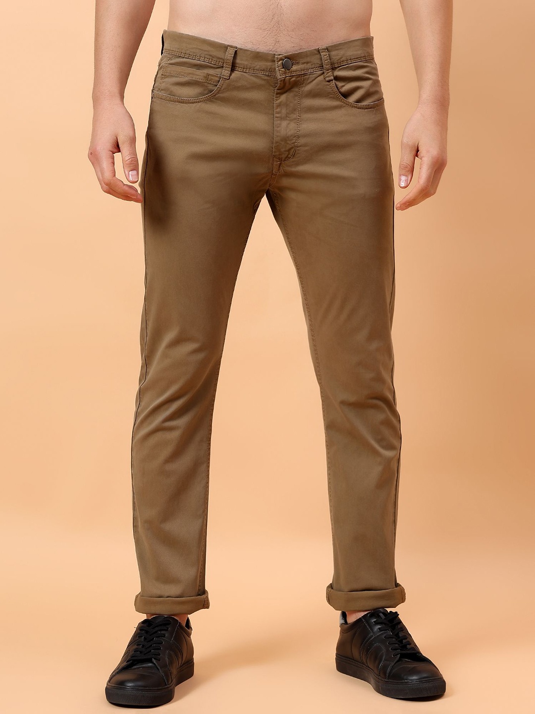 R.Code by The Roadster Life Co. Men Urban Slim Mid-Rise Cotton Trouser, Olive
R.Code by The Roadster Life Co. Men Urban Slim Mid-Rise Cotton Trouser, Olive