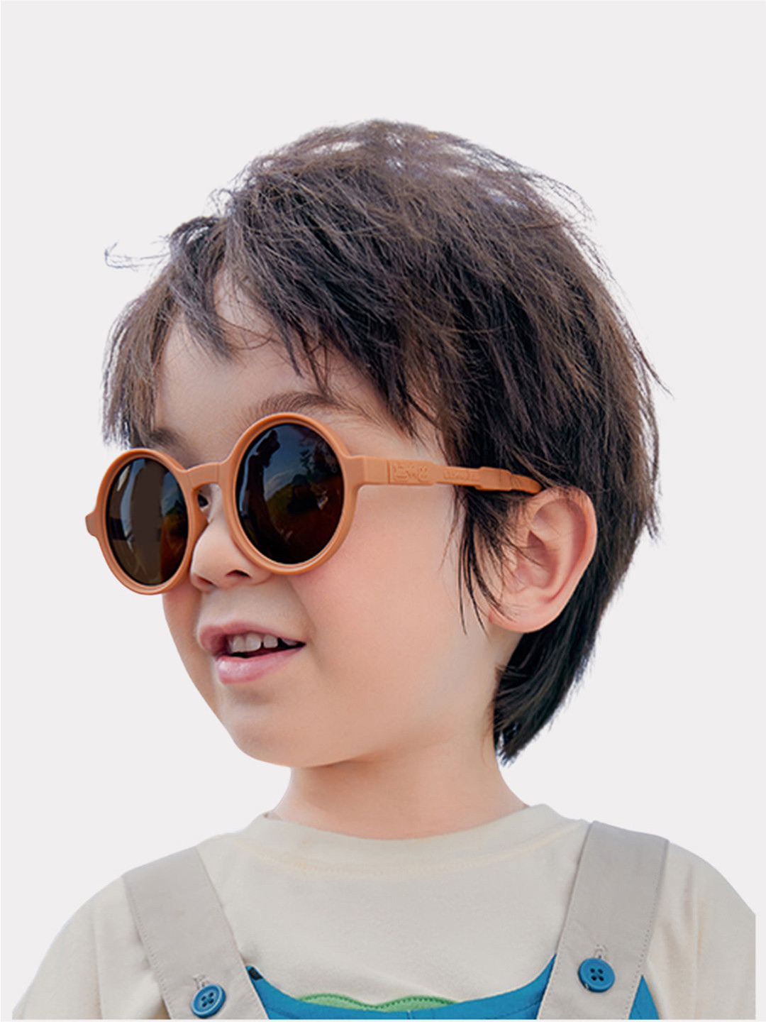 Little Surprise Box LLP Kids Fold Round Mocca Frame Anti Ultraviolet Sunglasses With Pouch, Brown
Little Surprise Box LLP Kids Fold Round Mocca Frame Anti Ultraviolet Sunglasses With Pouch, Brown