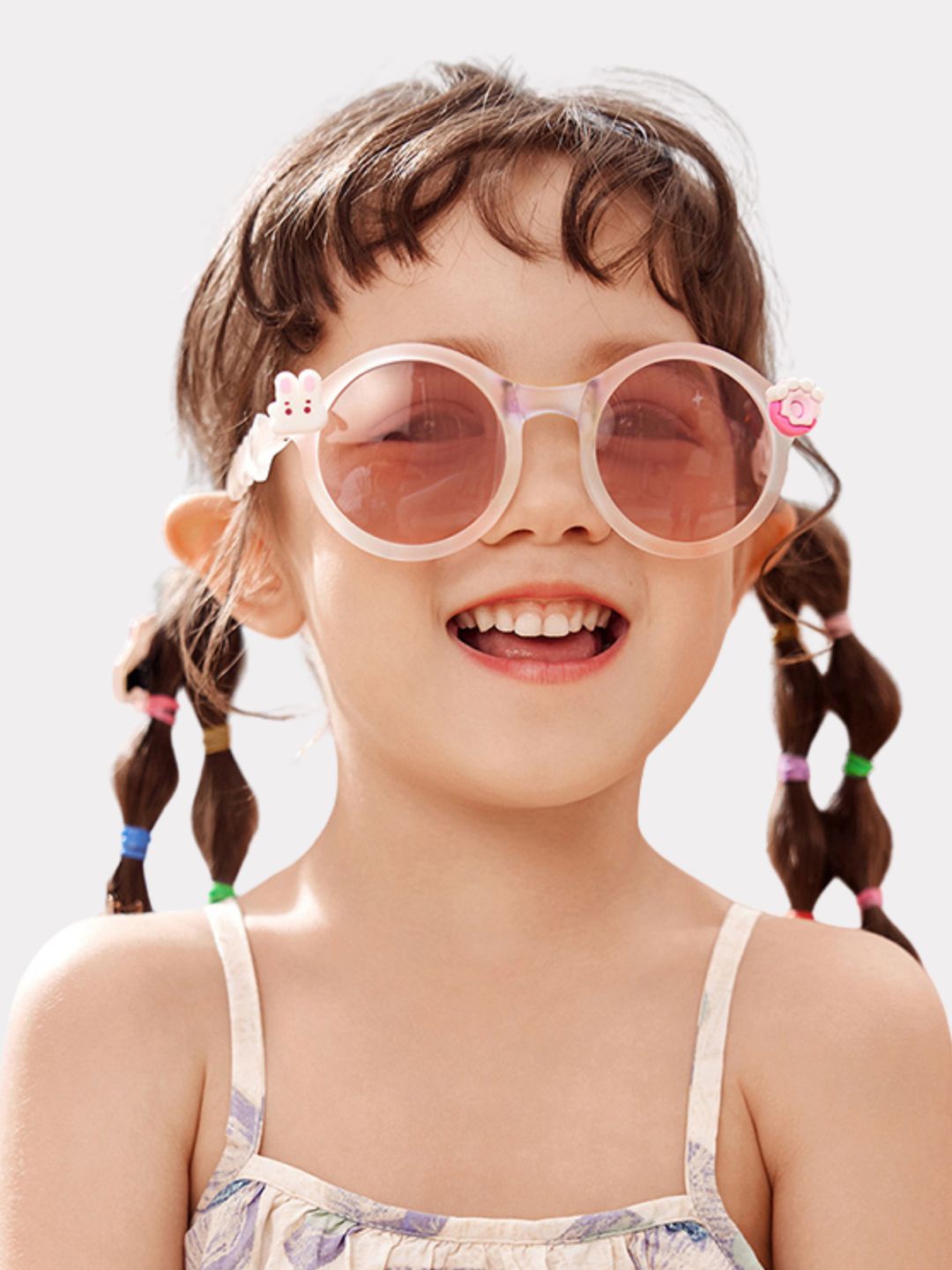 Little Surprise Box LLP Kids 3D Element Frame Anti Ultraviolet Round Sunglasses, Pink
Little Surprise Box LLP Kids 3D Element Frame Anti Ultraviolet Round Sunglasses, Pink
