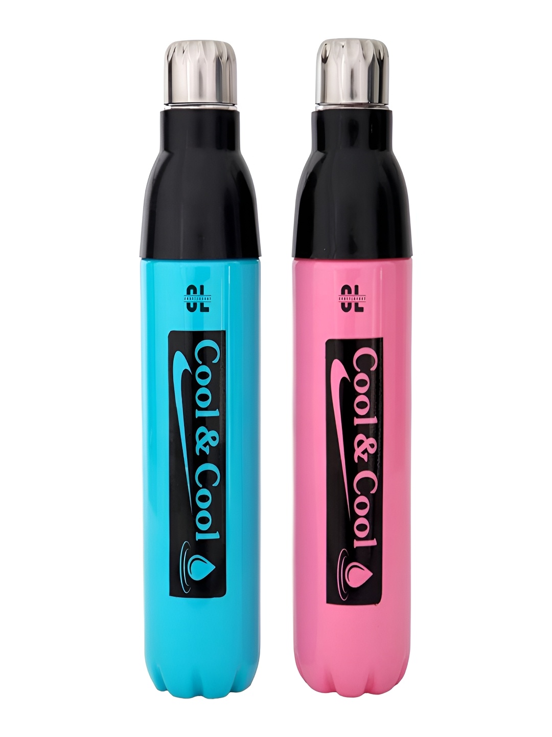 Craftlayout Multicoloured Set of 2 Plastic Printed Single Wall Vacuum Water Bottle, Blue
Craftlayout Multicoloured Set of 2 Plastic Printed Single Wall Vacuum Water Bottle, Blue