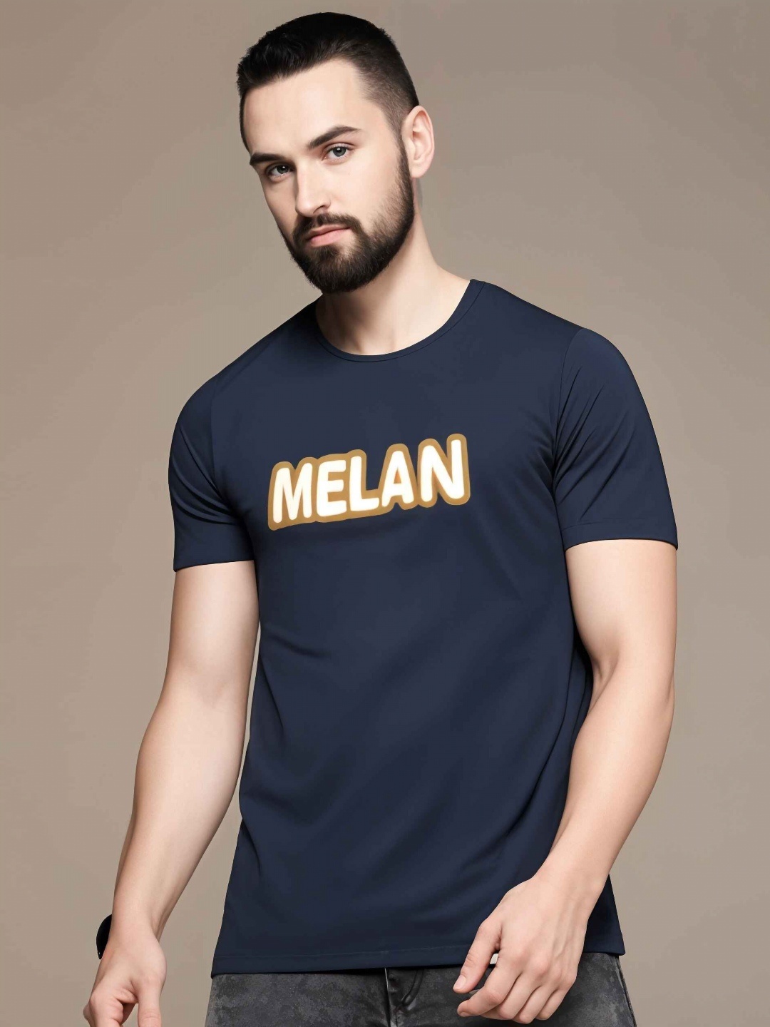 MACK JONNEY Men Typography Printed Extended Sleeves Raw Edge T-shirt, Navy blue
MACK JONNEY Men Typography Printed Extended Sleeves Raw Edge T-shirt, Navy blue