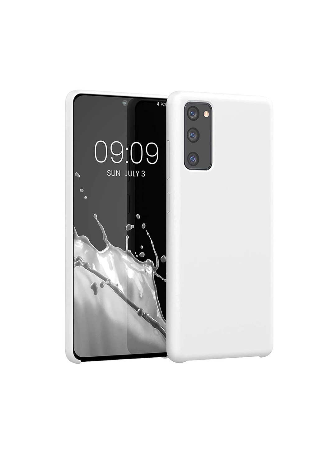 LIRAMARK Liquid Silicone Soft Back Cover Case for Samsung Galaxy S20, White
LIRAMARK Liquid Silicone Soft Back Cover Case for Samsung Galaxy S20, White