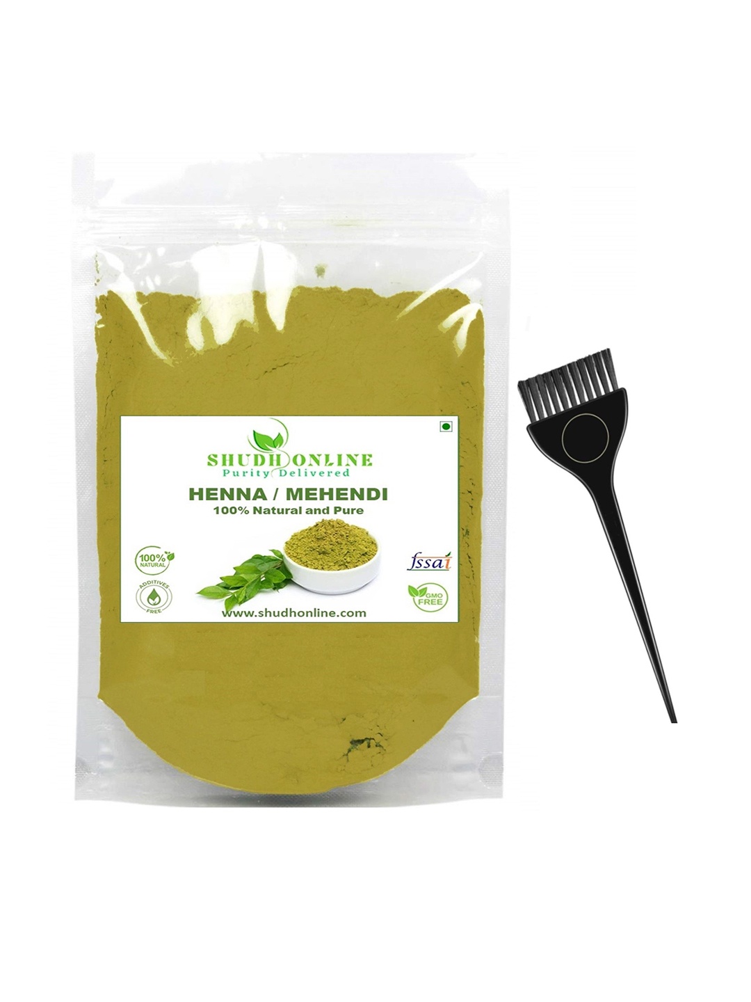 Shudh Online Purity Delivered Organic Henna Powder For Hair Color & Hair Growth - 200 g, Green
Shudh Online Purity Delivered Organic Henna Powder For Hair Color & Hair Growth - 200 g, Green