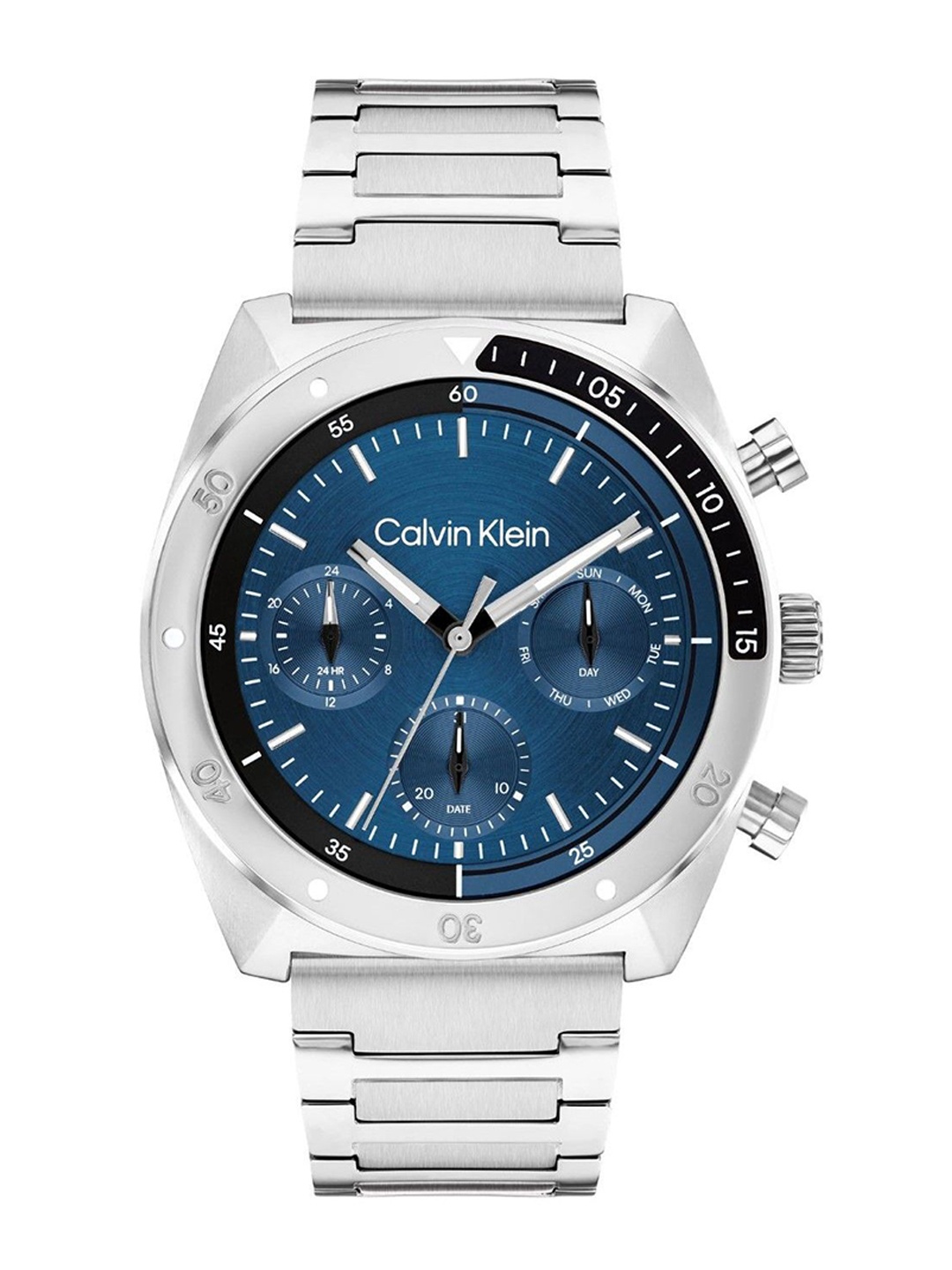 Calvin Klein Men Dial & Stainless Steel Bracelet Style Straps Analogue Watch 25200464, Blue
Calvin Klein Men Dial & Stainless Steel Bracelet Style Straps Analogue Watch 25200464, Blue