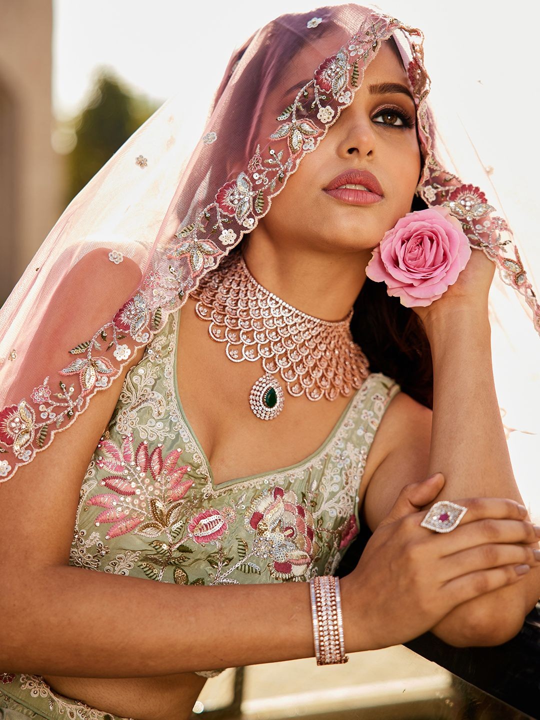 panchhi Embroidered Beads and Stones Semi-Stitched Lehenga & Unstitched Blouse With Dupatta, Lime green
panchhi Embroidered Beads and Stones Semi-Stitched Lehenga & Unstitched Blouse With Dupatta, Lime green