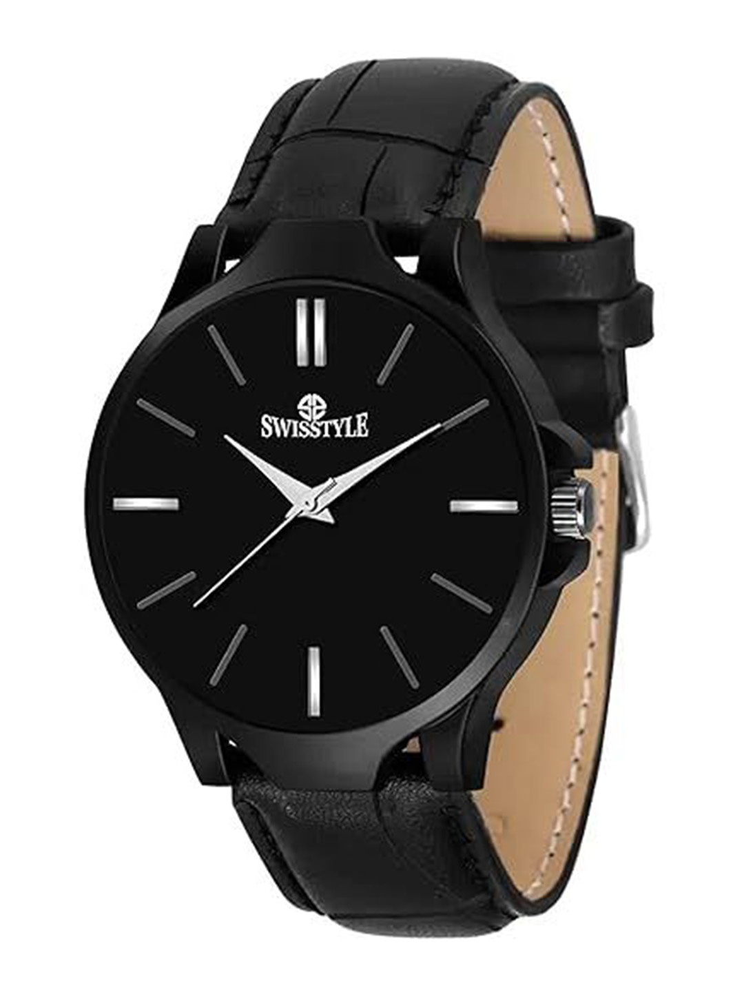 SWISSTYLE Men Brass Embellished Dial & Stainless Steel Straps Analogue Watch SS-GR089-BLK-BRW, Black
SWISSTYLE Men Brass Embellished Dial & Stainless Steel Straps Analogue Watch SS-GR089-BLK-BRW, Black