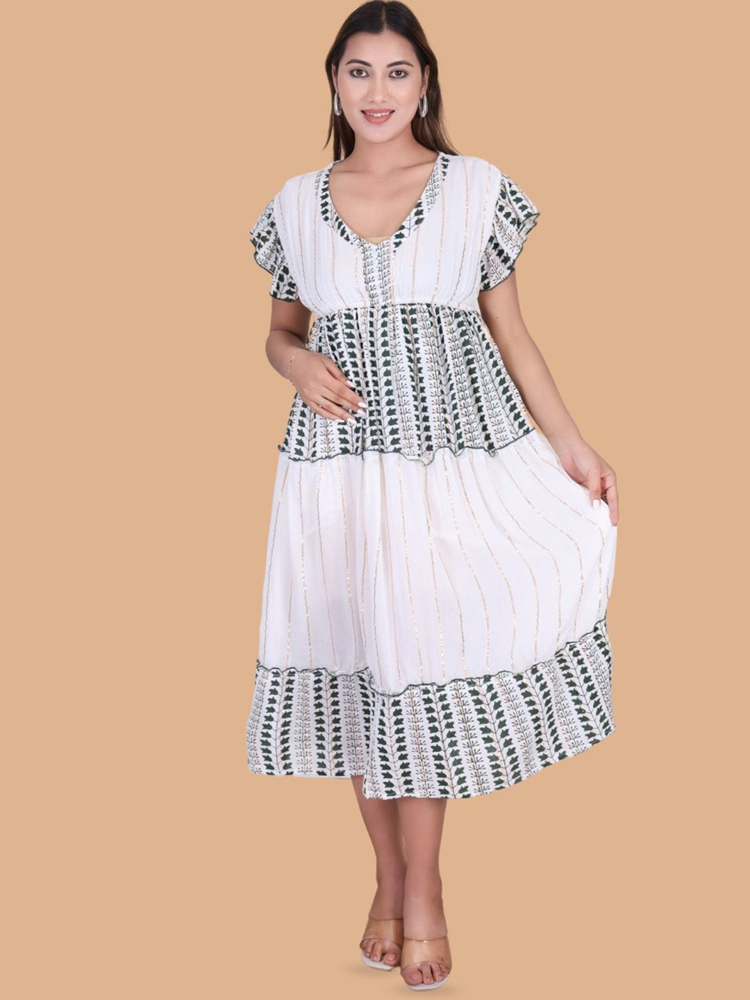 Moda Rapido Floral Print Crepe Maxi Dress, White
Moda Rapido Floral Print Crepe Maxi Dress, White