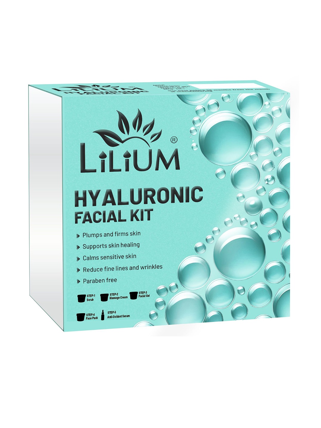 Lilium Premium Advanced Formula Hyaluronic Facial Kit Gives Glowing Skin - 410 g, White
Lilium Premium Advanced Formula Hyaluronic Facial Kit Gives Glowing Skin - 410 g, White