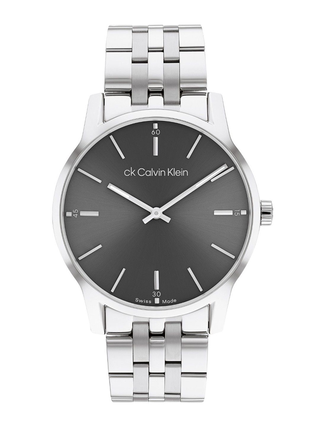 Calvin Klein Unisex Dial & Stainless Steel Bracelet Style Straps Analogue Watch 25000010, Grey
Calvin Klein Unisex Dial & Stainless Steel Bracelet Style Straps Analogue Watch 25000010, Grey