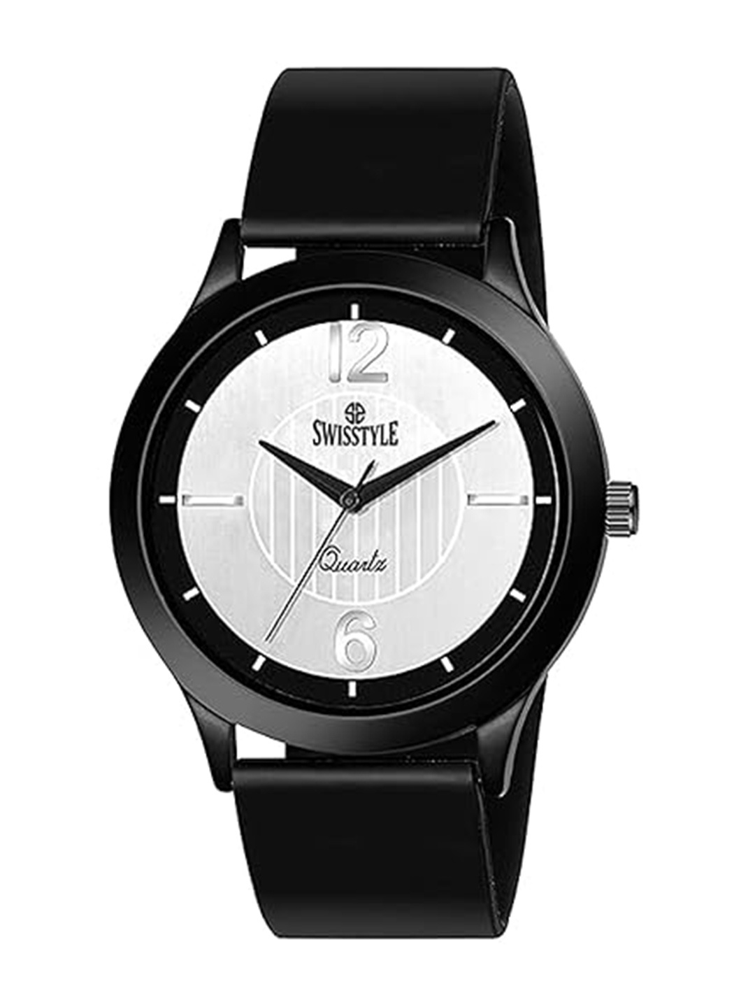 SWISSTYLE Men Brass Embellished Dial & Stainless Steel Straps Analogue Watch SS-1802-WHT-BLK, White
SWISSTYLE Men Brass Embellished Dial & Stainless Steel Straps Analogue Watch SS-1802-WHT-BLK, White