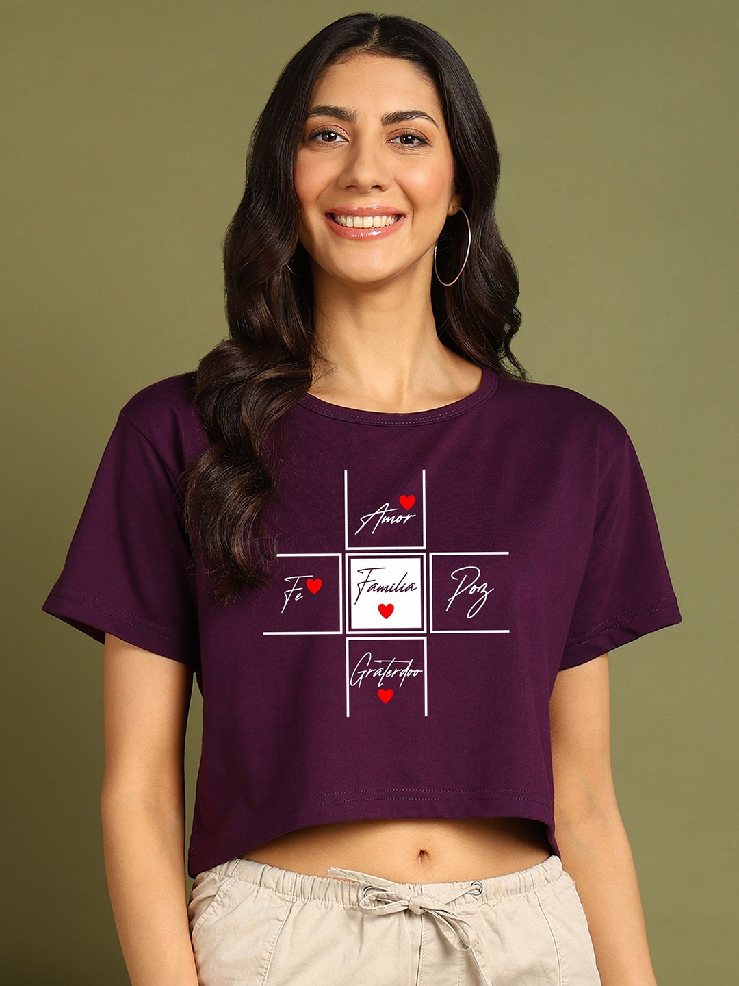 Moda Rapido Women Printed Drop-Shoulder Sleeves Bio Finish Pockets T-shirt, Purple
Moda Rapido Women Printed Drop-Shoulder Sleeves Bio Finish Pockets T-shirt, Purple