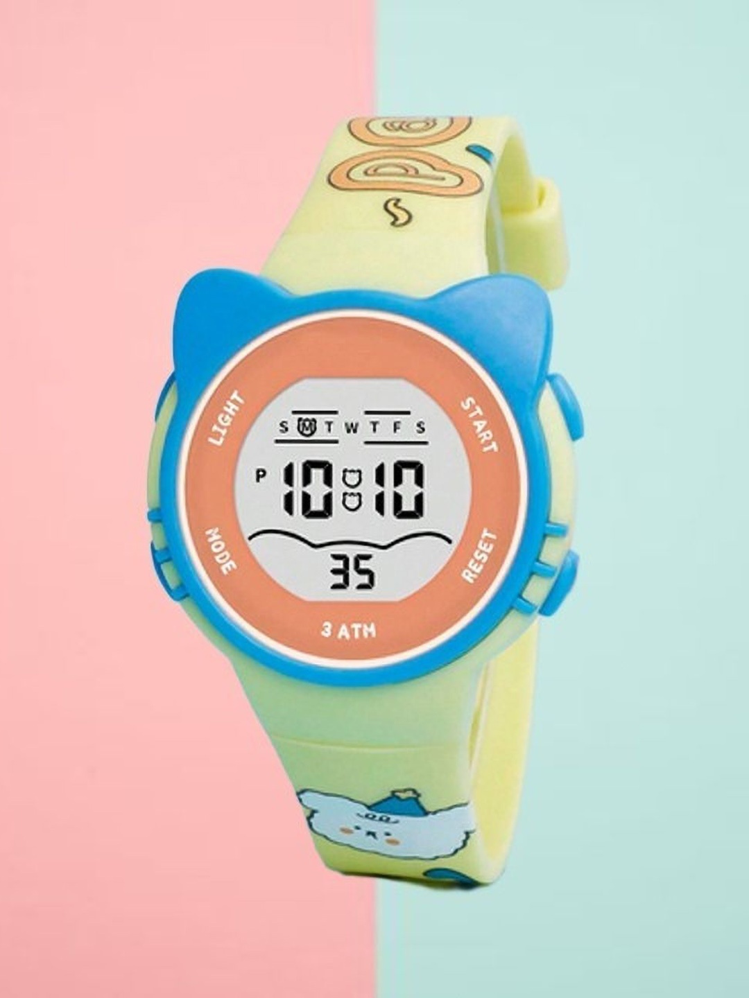 Otage Unisex Kids Printed Dial & Textured Straps Digital Watch 2206LK CAT -Yellow4, Yellow
Otage Unisex Kids Printed Dial & Textured Straps Digital Watch 2206LK CAT -Yellow4, Yellow