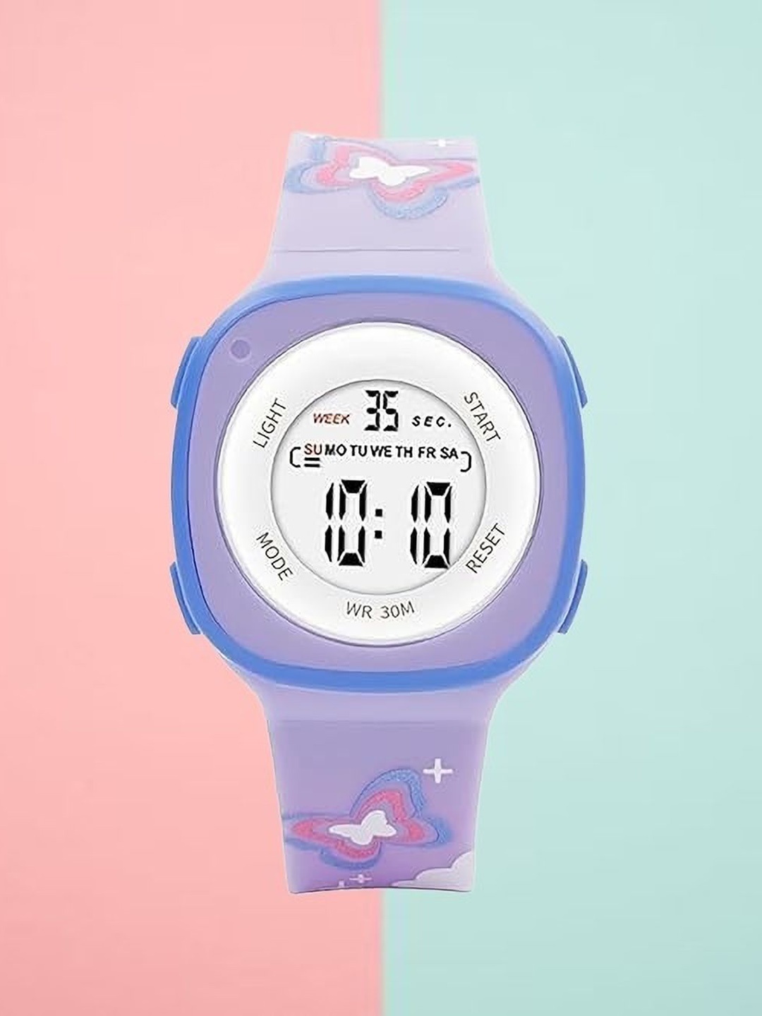 Otage Unisex Kids Printed Dial & Textured Straps Digital Watch -2207LK Square Purple3, Purple
Otage Unisex Kids Printed Dial & Textured Straps Digital Watch -2207LK Square Purple3, Purple