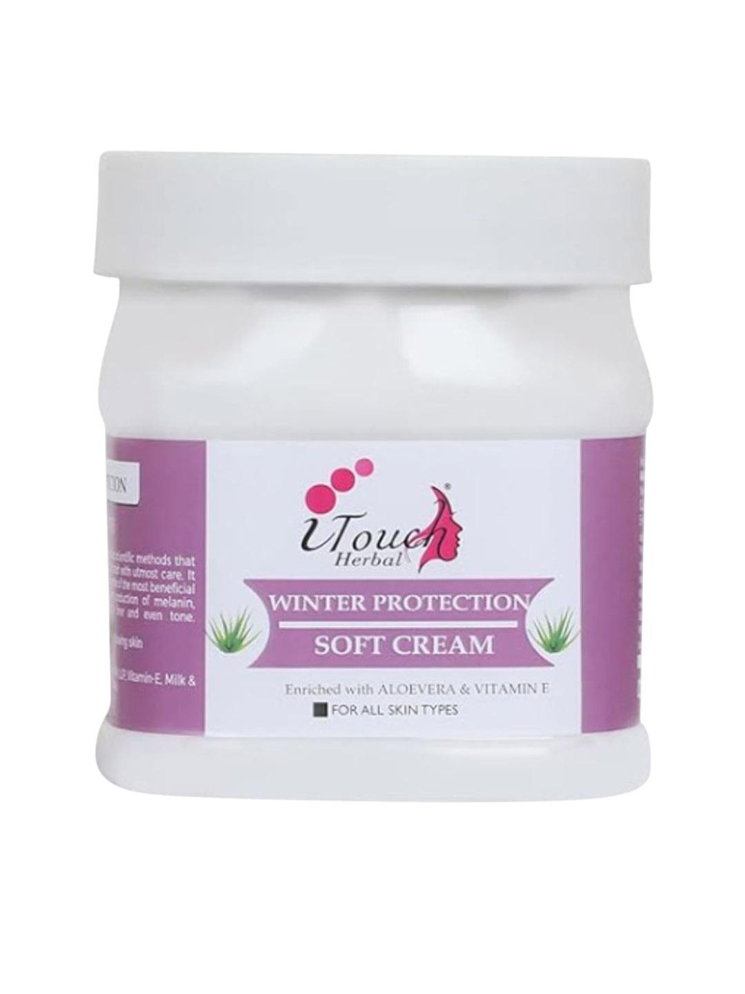I TOUCH HERBAL Winter Protection Cold Cream With Aloe Vera For Softening- 50 ml, White
I TOUCH HERBAL Winter Protection Cold Cream With Aloe Vera For Softening- 50 ml, White