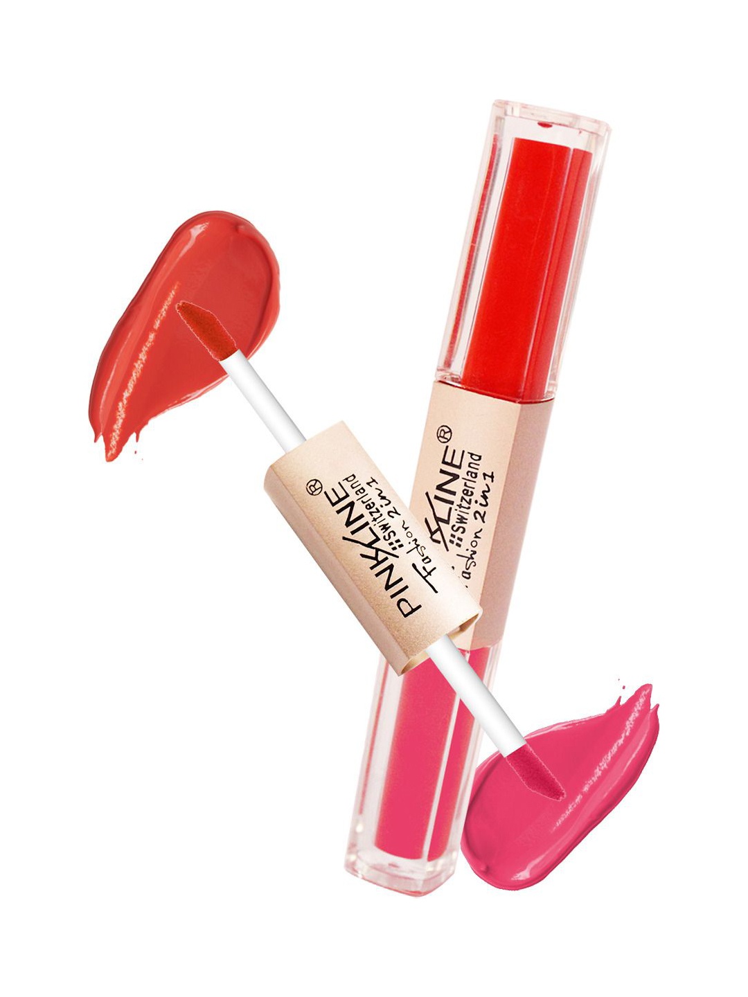 PINK LINE 2In1 Non Transfer Long Lasting Creamy Matte Lipsticks - 3.5g - Shade - 19, Red
PINK LINE 2In1 Non Transfer Long Lasting Creamy Matte Lipsticks - 3.5g - Shade - 19, Red