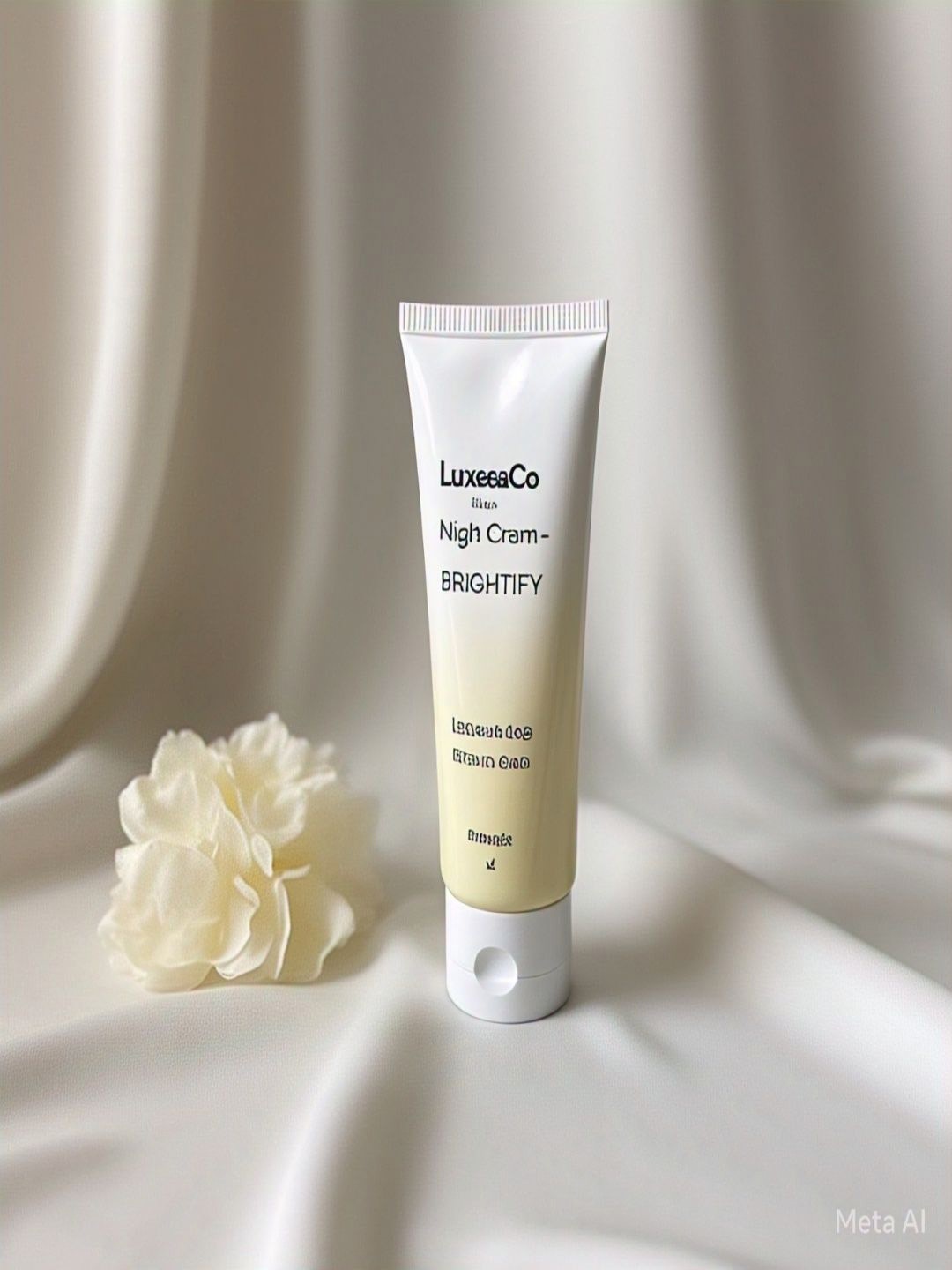 The LuxeaCo Brightify Night Cream With Hyaluronic Acid For Deep Hydration - 25 ml, White
The LuxeaCo Brightify Night Cream With Hyaluronic Acid For Deep Hydration - 25 ml, White