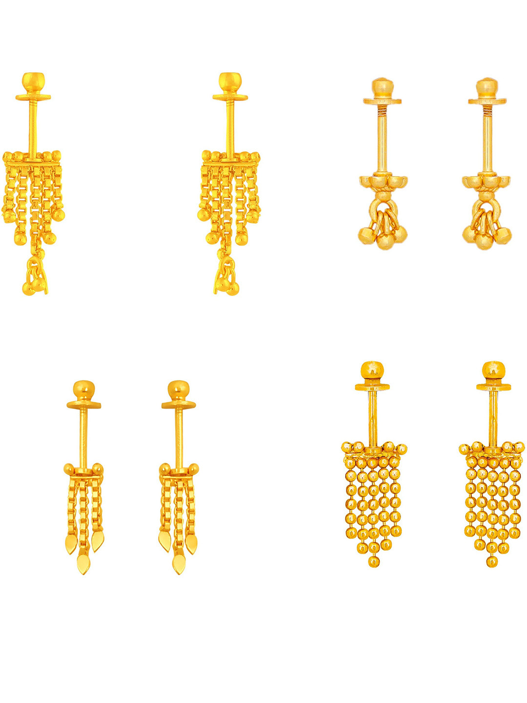 Luv Fashion Set Of 4 Gold-Plated Contemporary Bugadi Earcuff
Luv Fashion Set Of 4 Gold-Plated Contemporary Bugadi Earcuff