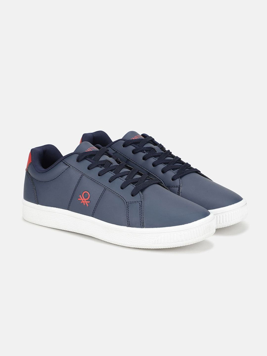 United Colors of Benetton Men PU Sneakers, Blue
United Colors of Benetton Men PU Sneakers, Blue