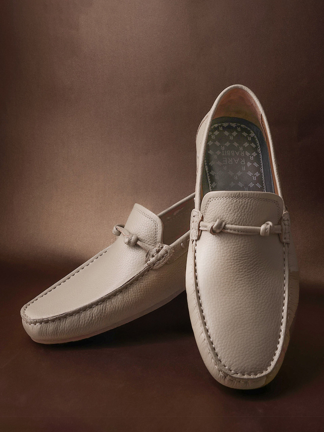 RARE RABBIT Men Leather Formal Loafers, Beige
RARE RABBIT Men Leather Formal Loafers, Beige
