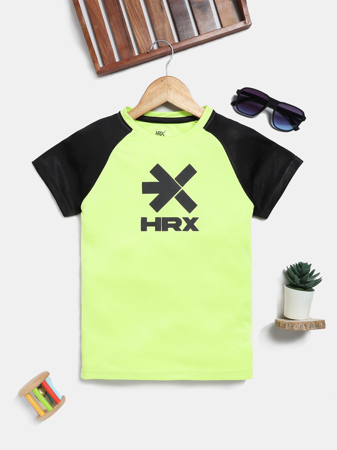 HRX by Hrithik Roshan Boys Brand Logo Printed T-shirt, Green
HRX by Hrithik Roshan Boys Brand Logo Printed T-shirt, Green