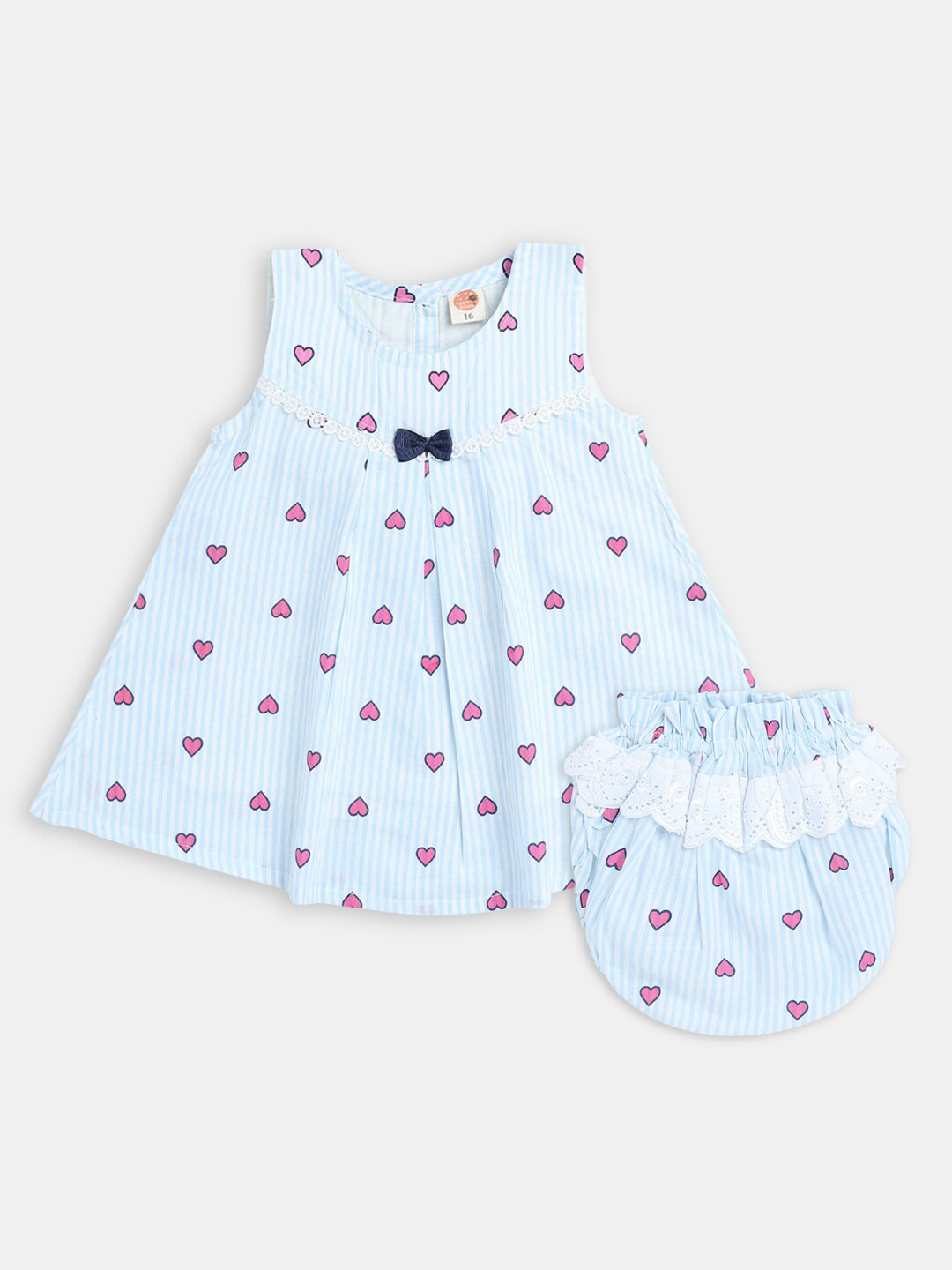 Hopscotch Girls Blue & White Printed Tunic with Shorts
Hopscotch Girls Blue & White Printed Tunic with Shorts