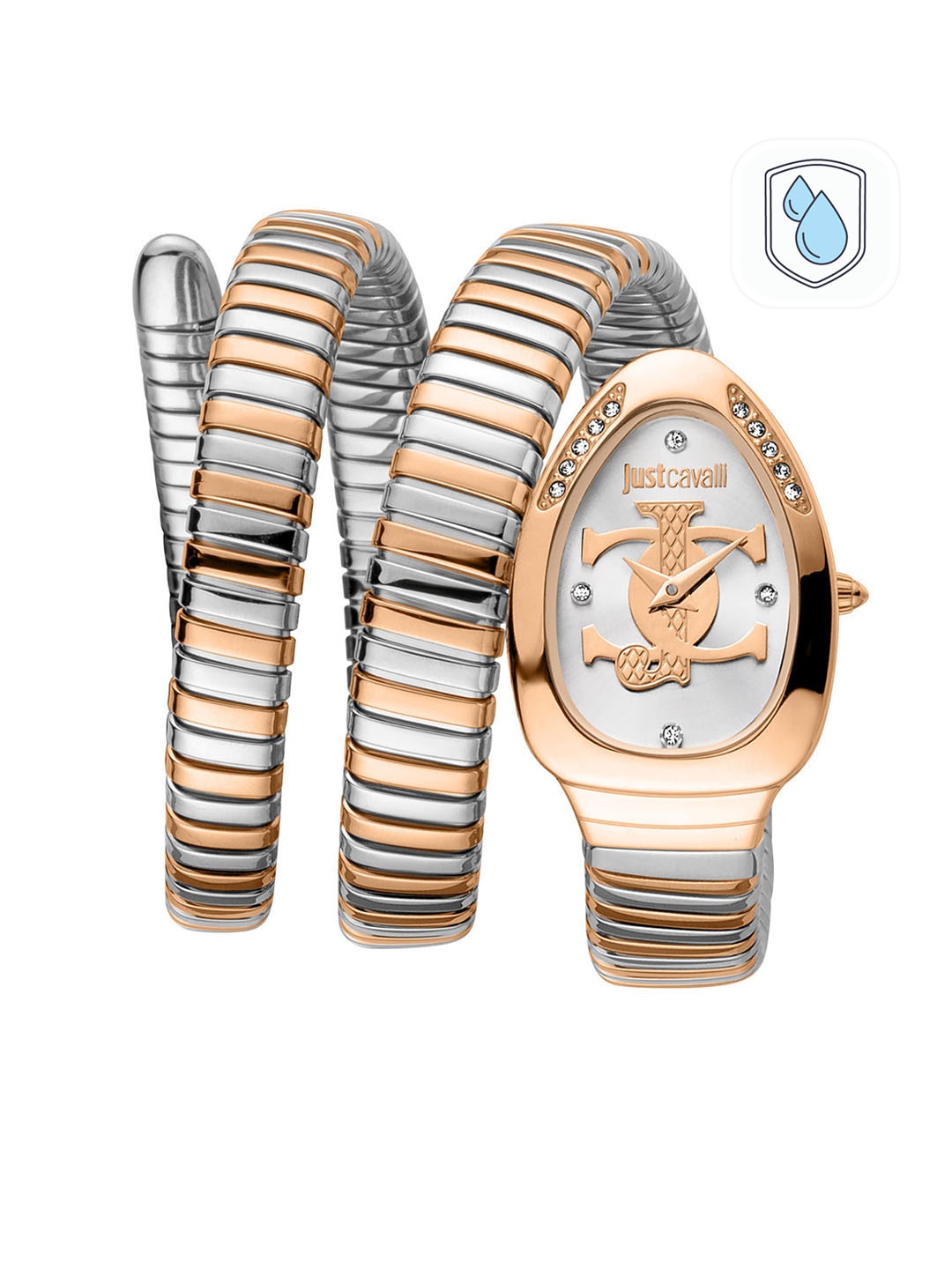 Just Cavalli Women Rose Gold-Toned Printed Dial & Stainless Steel Straps Analogue Watch
Just Cavalli Women Rose Gold-Toned Printed Dial & Stainless Steel Straps Analogue Watch