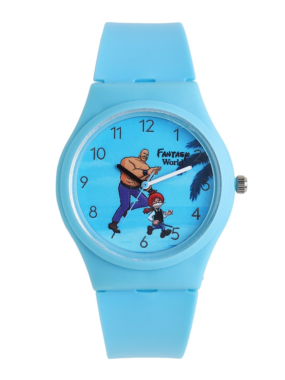 Fantasy World Kids Blue Printed Dial & Blue Straps Analogue Watch HOBFW-011-S BL-S BL01
Fantasy World Kids Blue Printed Dial & Blue Straps Analogue Watch HOBFW-011-S BL-S BL01