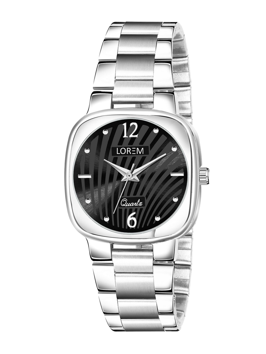 FERRIZZO Women Black Dial & Silver Toned Bracelet Style Straps Analogue Watch LR305-FZ
FERRIZZO Women Black Dial & Silver Toned Bracelet Style Straps Analogue Watch LR305-FZ