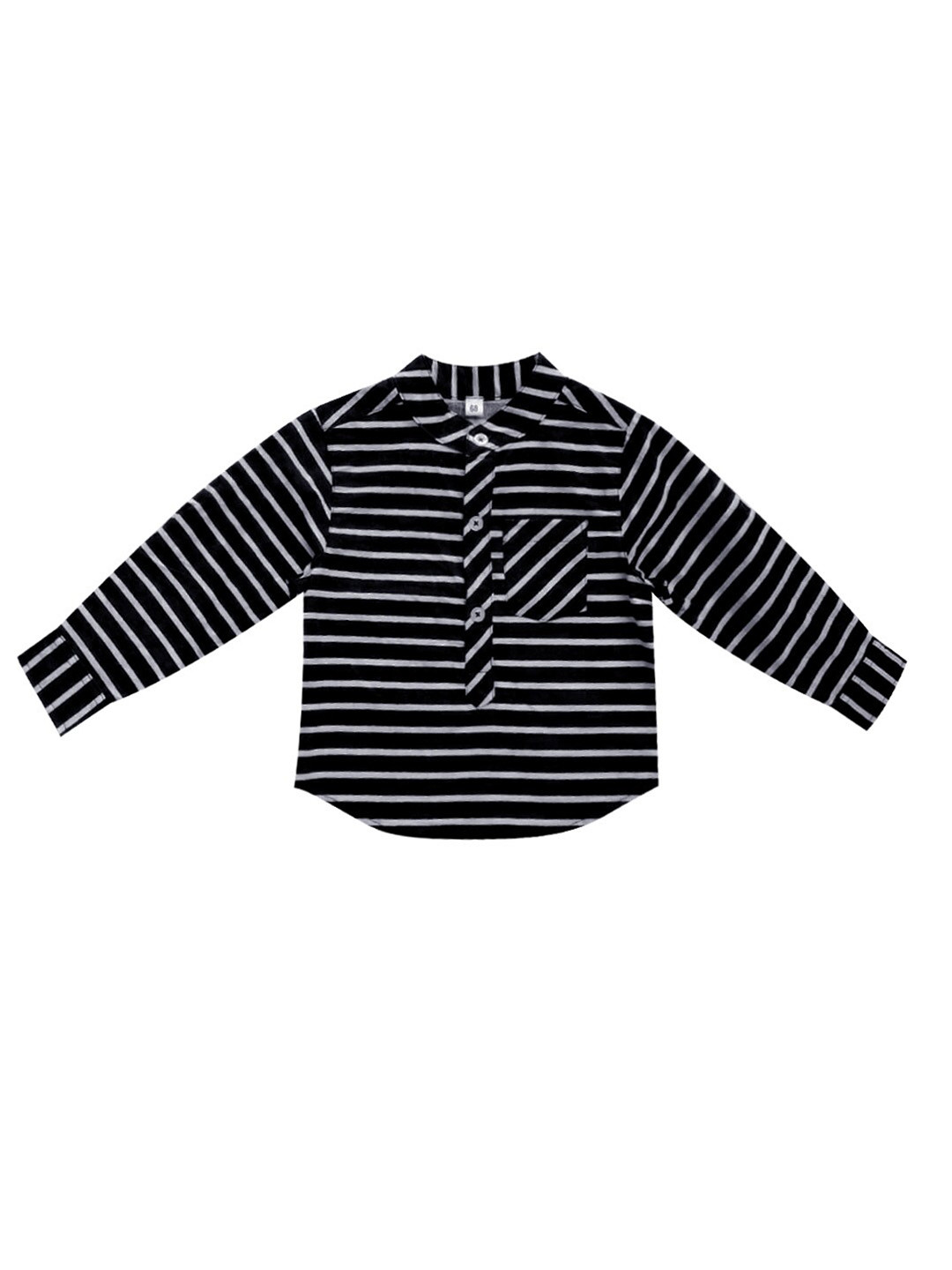milou Boys Navy Blue Horizontal Stripes Striped Cotton Casual Shirt 
milou Boys Navy Blue Horizontal Stripes Striped Cotton Casual Shirt