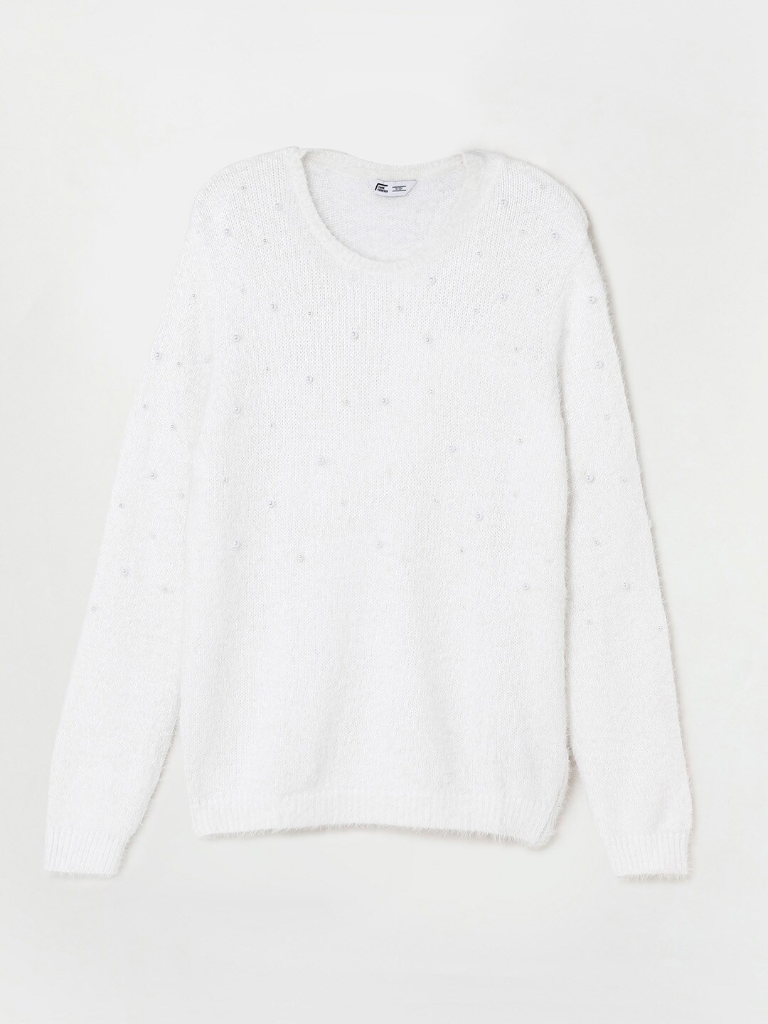 Fame Forever by Lifestyle Girls Grey Embroidered Pullover with Embellished Detail
Fame Forever by Lifestyle Girls Grey Embroidered Pullover with Embellished Detail