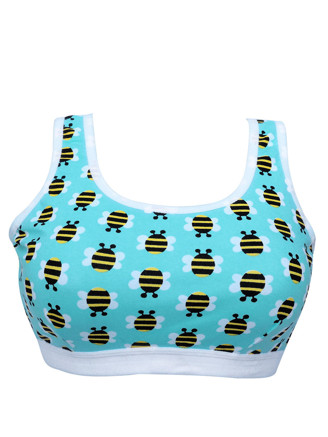 Girls Single Layer, Premium Cotton Non-Wired Non Padded Beginners Bra DCBRSE8207/s, Blue
Girls Single Layer, Premium Cotton Non-Wired Non Padded Beginners Bra DCBRSE8207/s, Blue