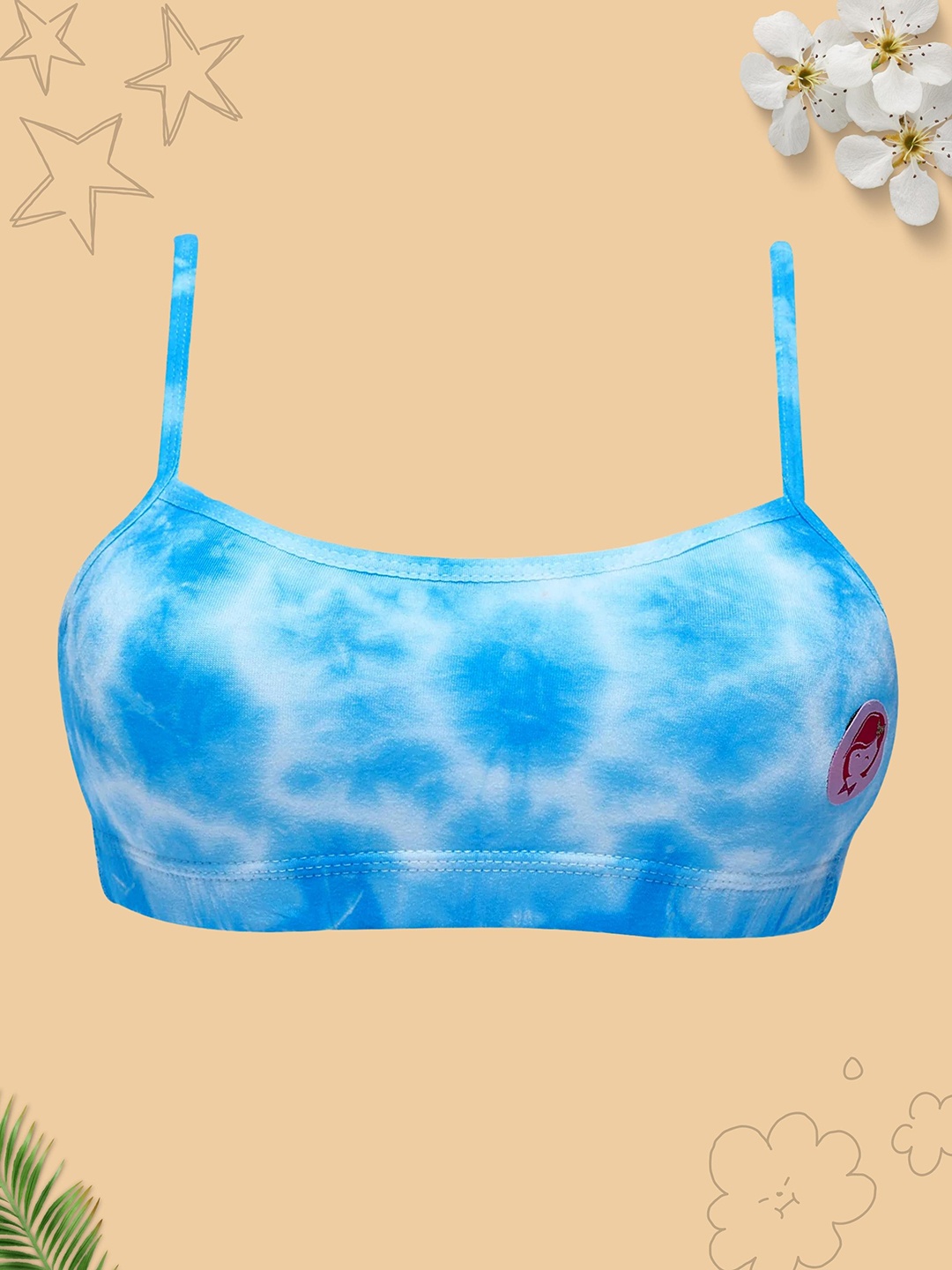 Girls Double Layer Premium Cotton Non-Wired Non Padded Beginners Bra DCBRSE8180/s, Blue
Girls Double Layer Premium Cotton Non-Wired Non Padded Beginners Bra DCBRSE8180/s, Blue