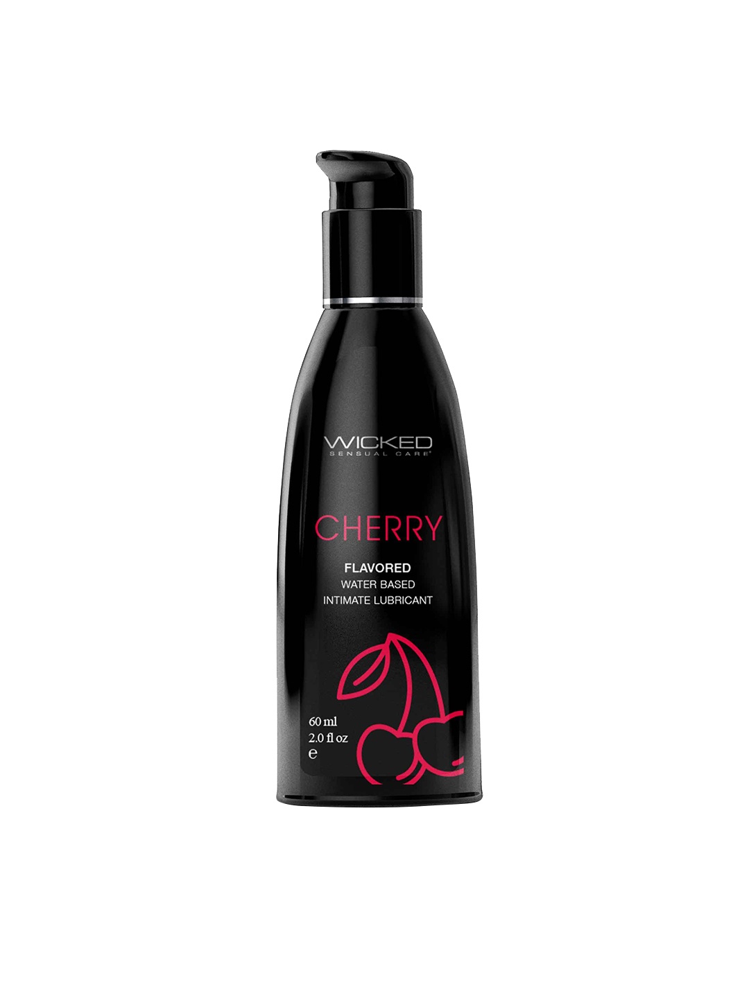 WICKED SENSUAL CARE Cherry Flavoured Water Based Intimate Lubricant 60ml, Transparent
WICKED SENSUAL CARE Cherry Flavoured Water Based Intimate Lubricant 60ml, Transparent