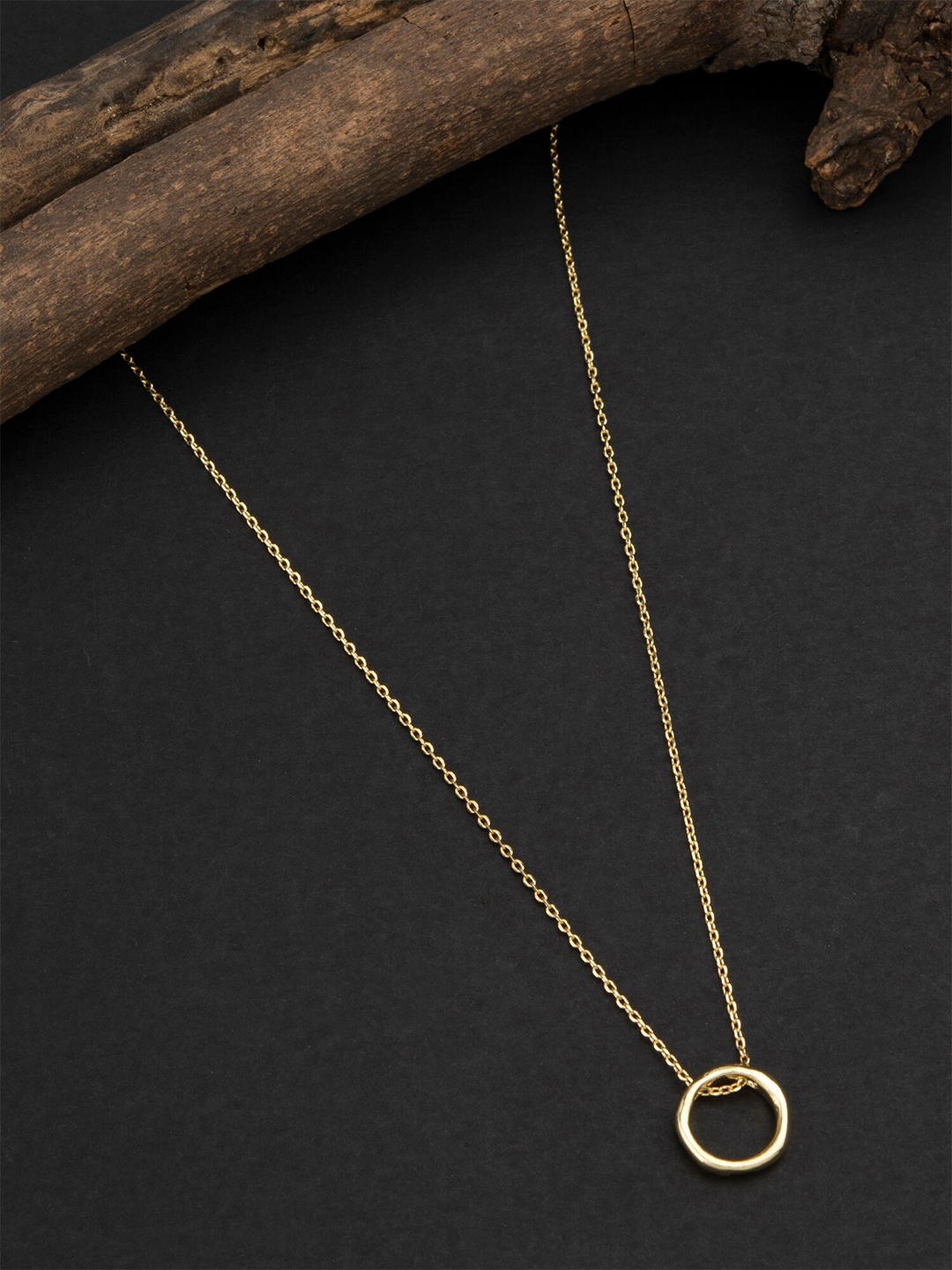 E2O Gold-Toned Brass Gold-Plated Necklace