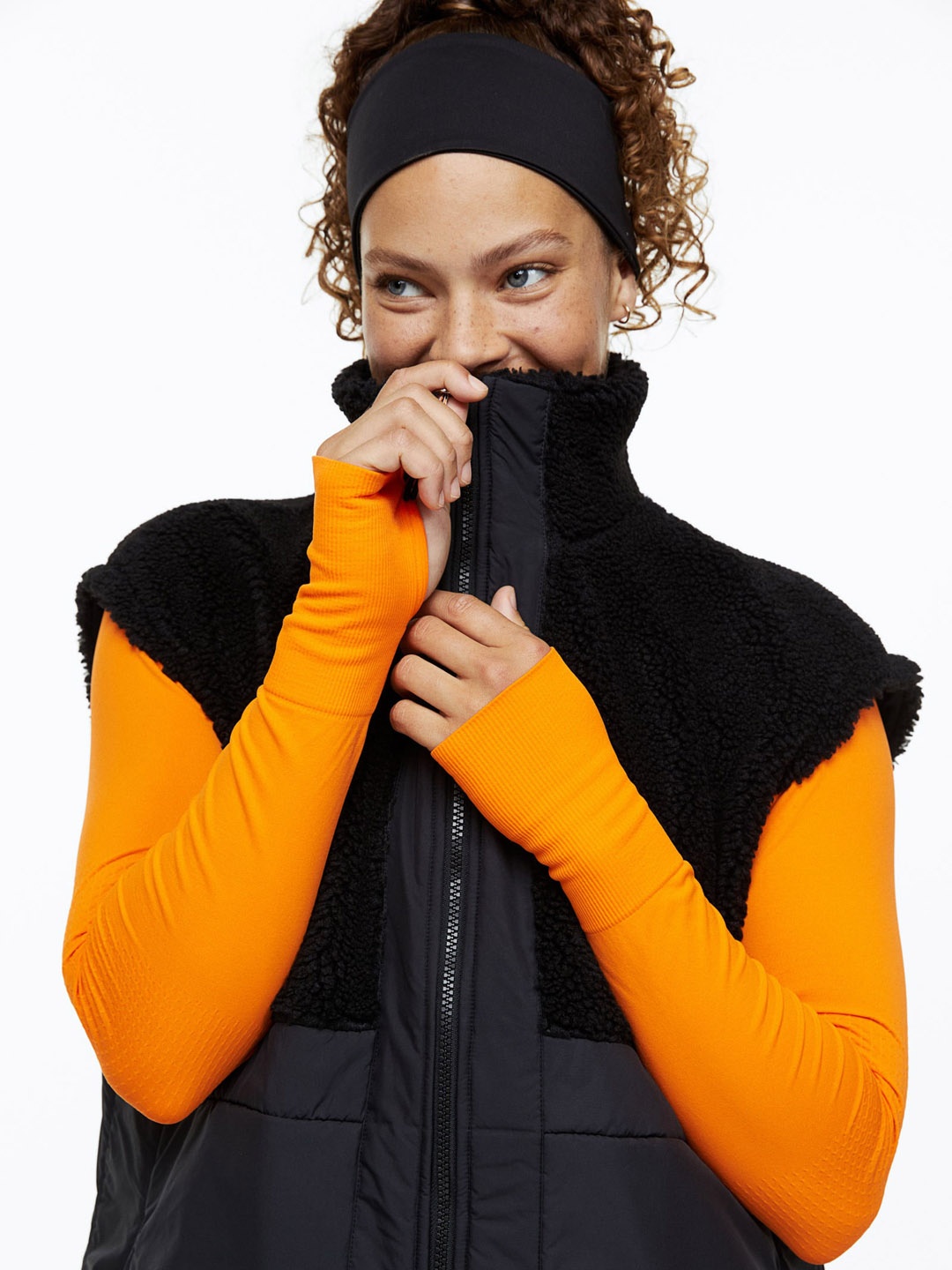H&M Women Sports Gilet, Black