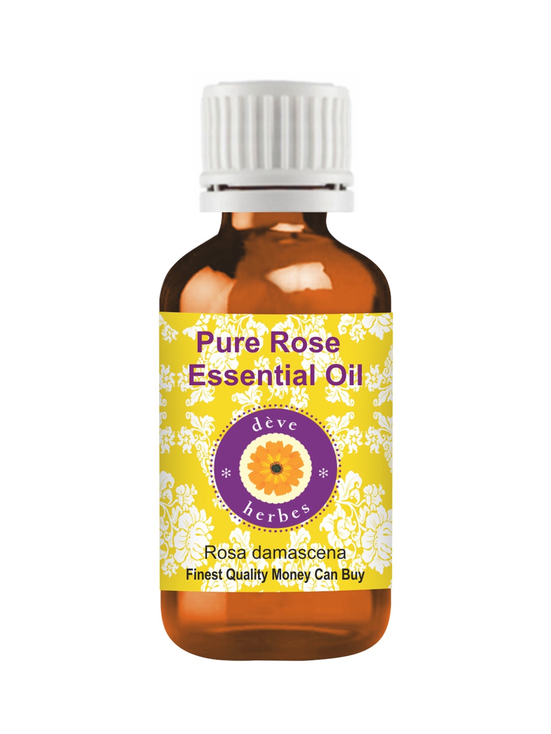 Deve Herbes Natural Therapeutic Grade Steam Distilled Pure Rose Essential Oil - 2 ml, Yellow
Deve Herbes Natural Therapeutic Grade Steam Distilled Pure Rose Essential Oil - 2 ml, Yellow