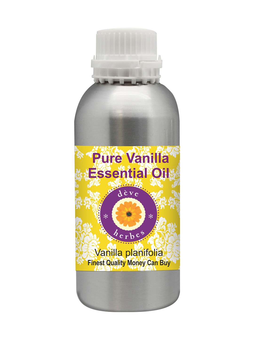 Deve Herbes Pure Vanilla Essential Oil Natural Therapeutic Grade Steam Distilled - 1250ml, Yellow
Deve Herbes Pure Vanilla Essential Oil Natural Therapeutic Grade Steam Distilled - 1250ml, Yellow